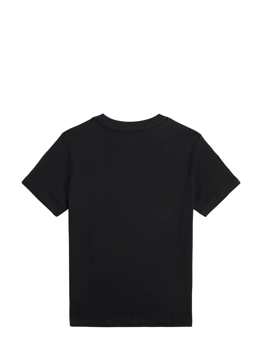 Ralph Lauren Kids - 26/1 JERSEY-SS CN-TP-TSH - kortärmade t-shirts - polo black/c1730 - 1