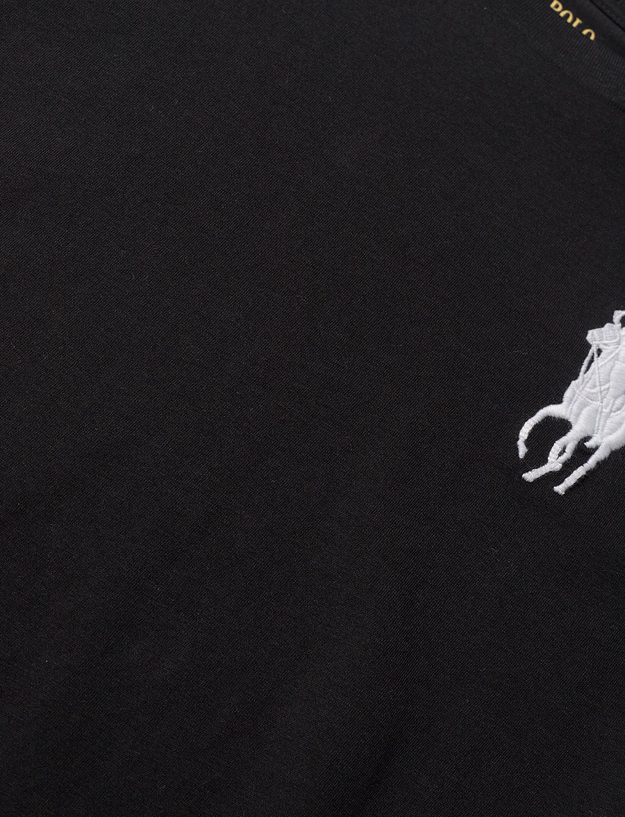 Ralph Lauren Kids - 26/1 JERSEY-SS CN-TP-TSH - kortärmade t-shirts - polo black/c1730 - 5