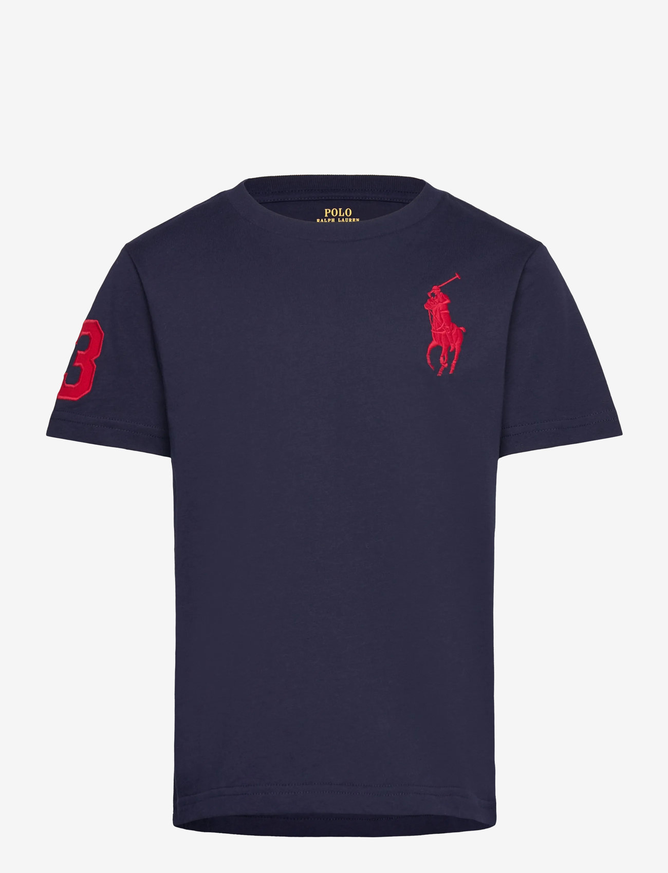 Ralph Lauren Kids - Big Pony Cotton Jersey Tee - lühikeste varrukatega t-särgid - refined navy/c387 - 0
