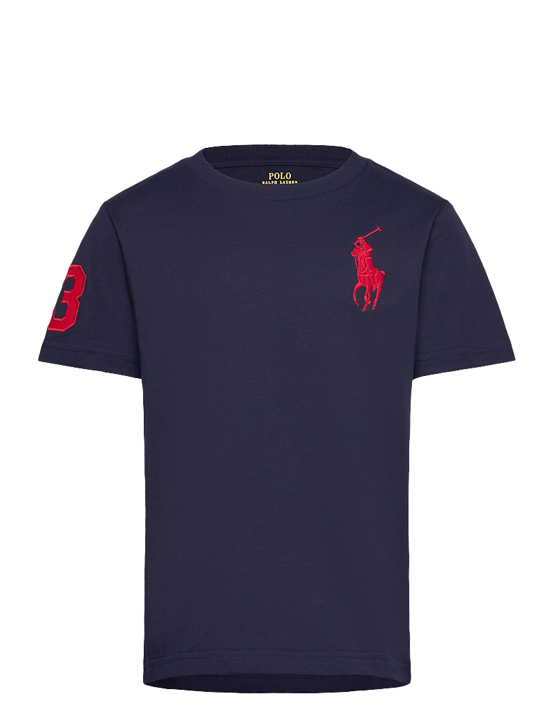 Ralph Lauren Kids - Big Pony Cotton Jersey Tee - lühikeste varrukatega t-särgid - refined navy/c387 - 0