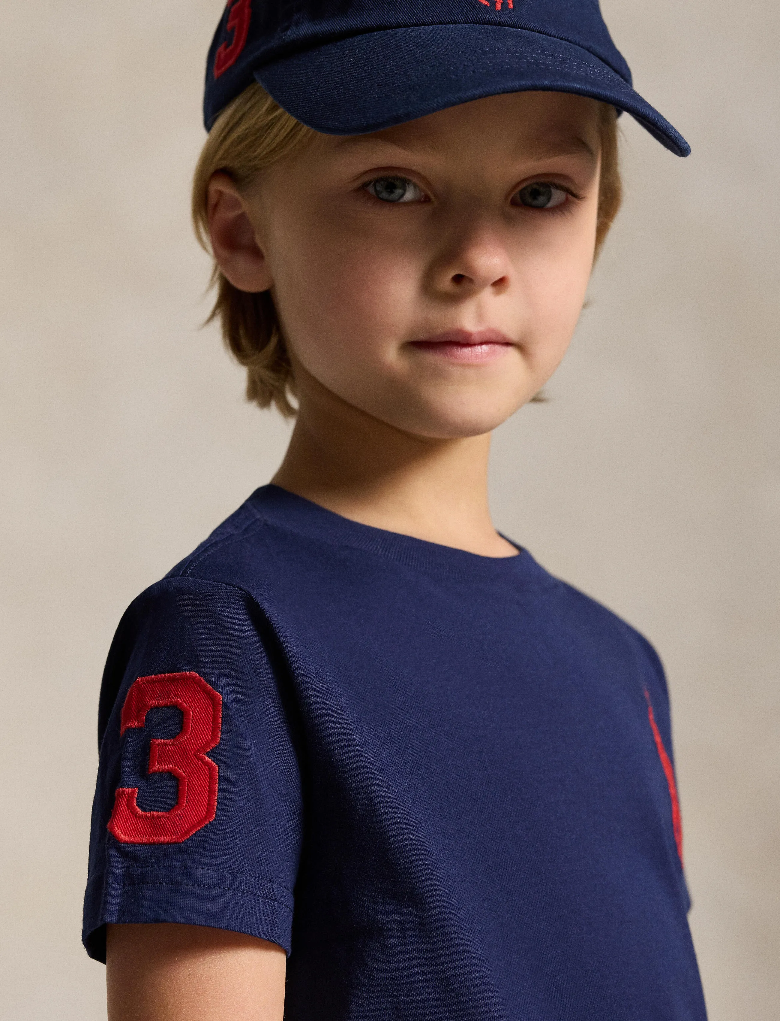 Ralph Lauren Kids 26/1 JERSEY-SS CN-TP-TSH - Topit ja T-paidat - REFINED NAVY/C387 / navy
