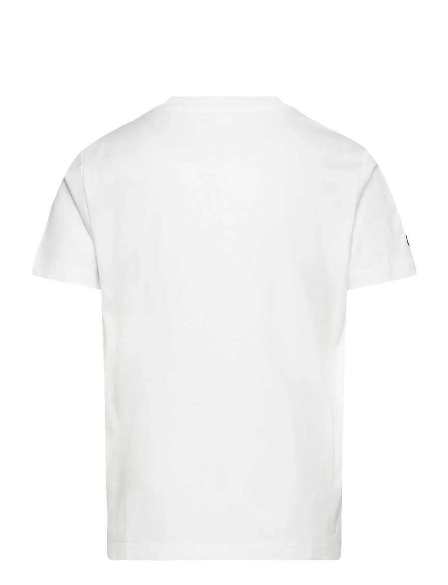 Ralph Lauren Kids - 26/1 JERSEY-SS CN-TP-TSH - kortærmede t-shirts - white/c7996 - 2