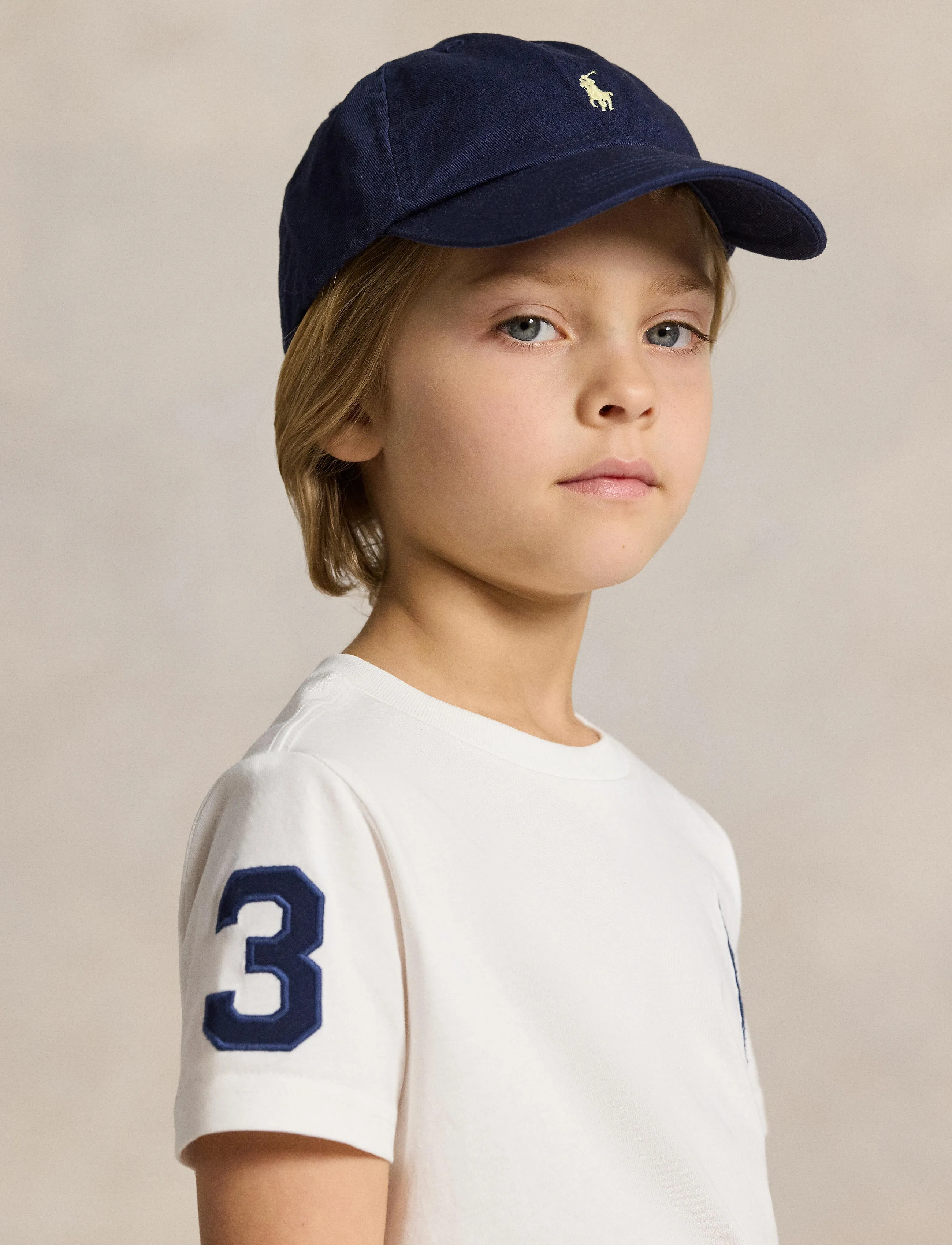 Ralph Lauren Kids - 26/1 JERSEY-SS CN-TP-TSH - kortærmede t-shirts - white/c7996 - 4