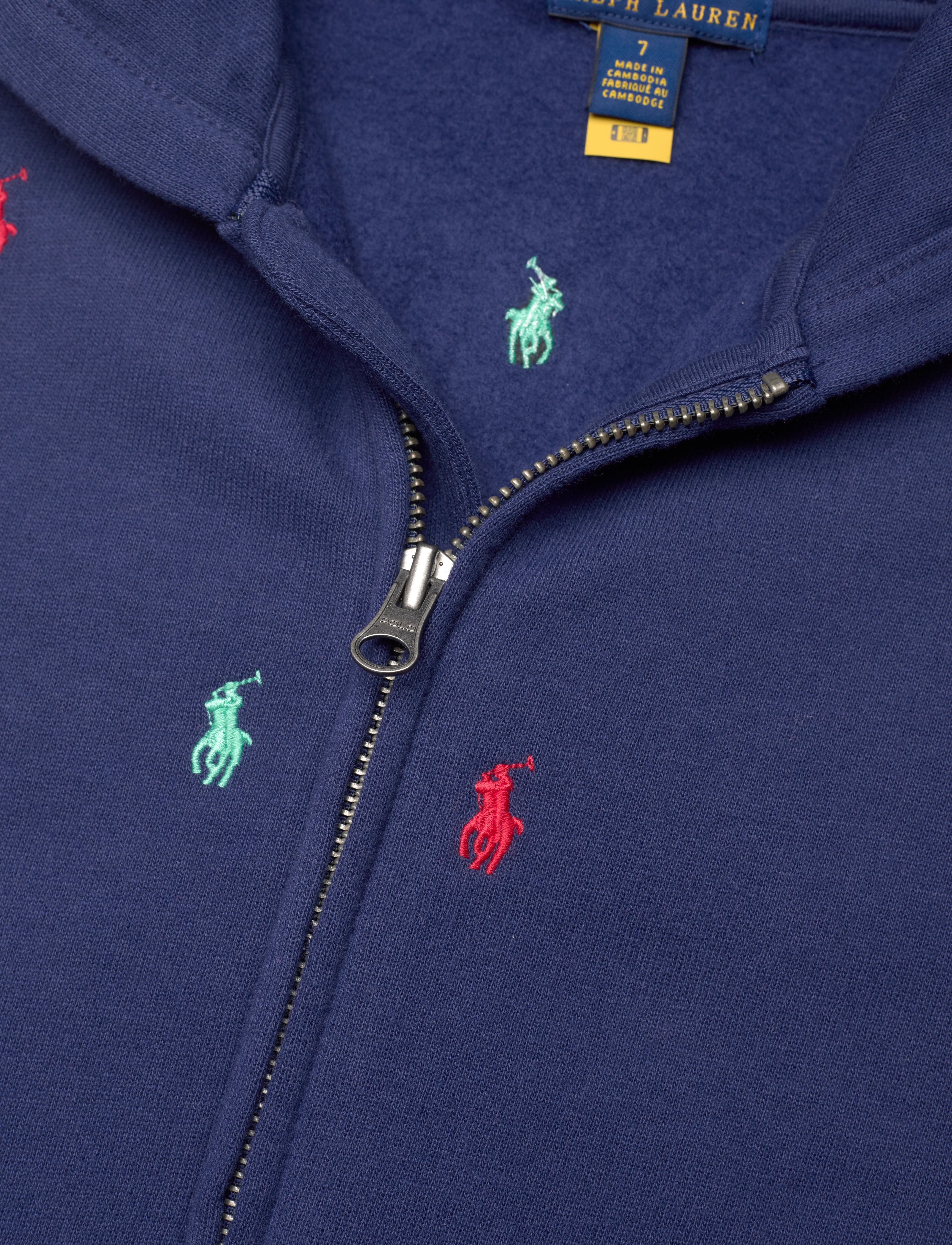 Ralph Lauren Kids - Polo Pony Fleece Full-Zip Hoodie - freshwater - 2