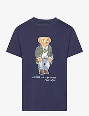 Ralph Lauren Kids - Polo Bear Cotton Jersey Tee - t-shirts à manches courtes - sp24 paris bear n - 0