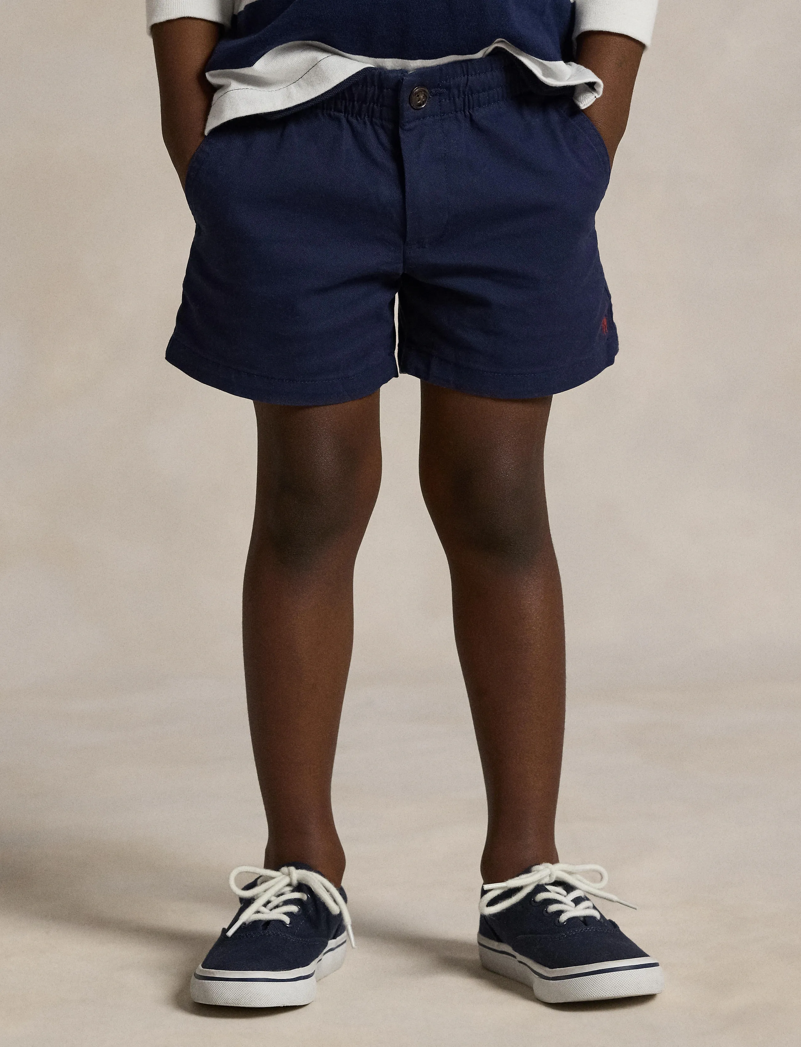 Ralph Lauren Kids Polo Prepster Flex Abrasion Twill Short - Shorts - NEWPORT NAVY / navy