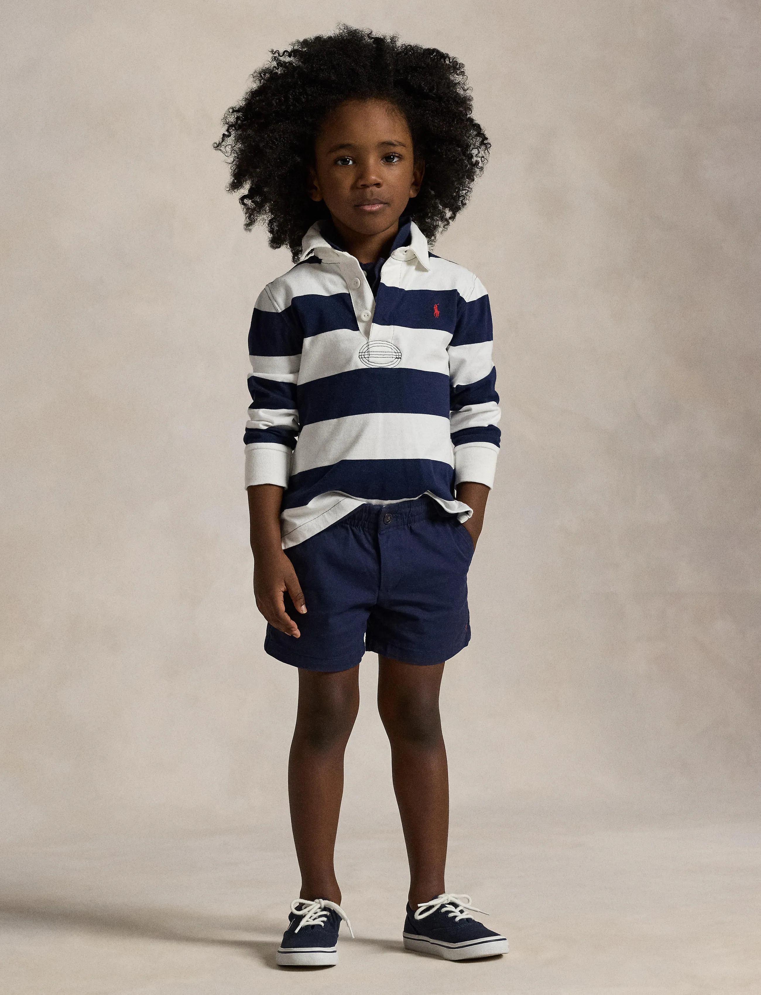 Ralph Lauren Kids - Polo Prepster Flex Abrasion Twill Short - casual shorts - newport navy - 3