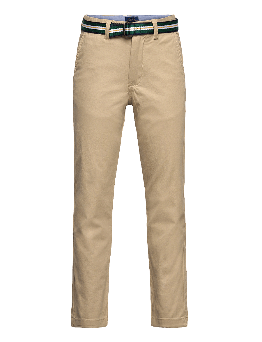 Ralph Lauren Kids - Slim Fit Flex Abrasion Twill Pant - classic khaki - 0