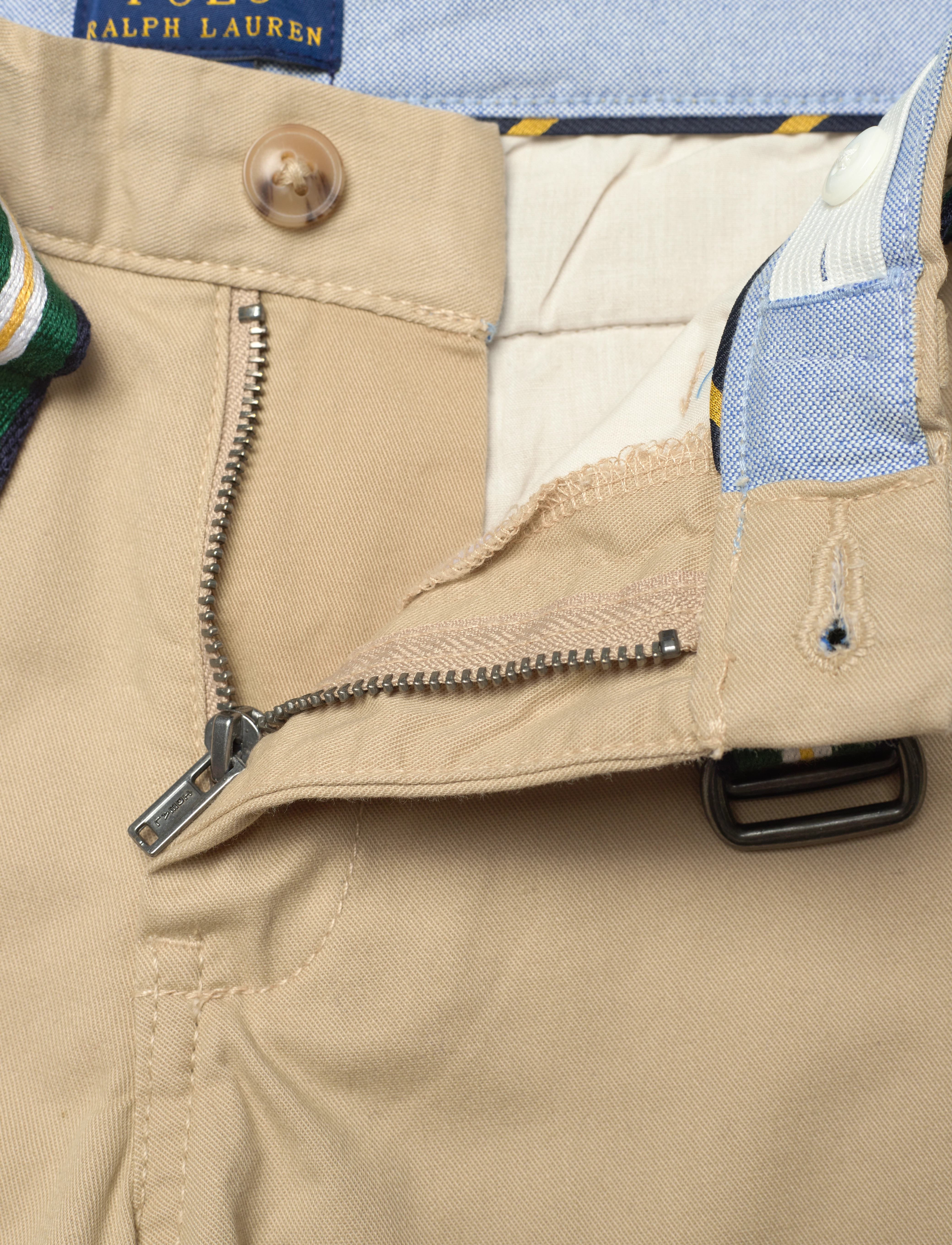 Ralph Lauren Kids - Slim Fit Flex Abrasion Twill Pant - classic khaki - 3