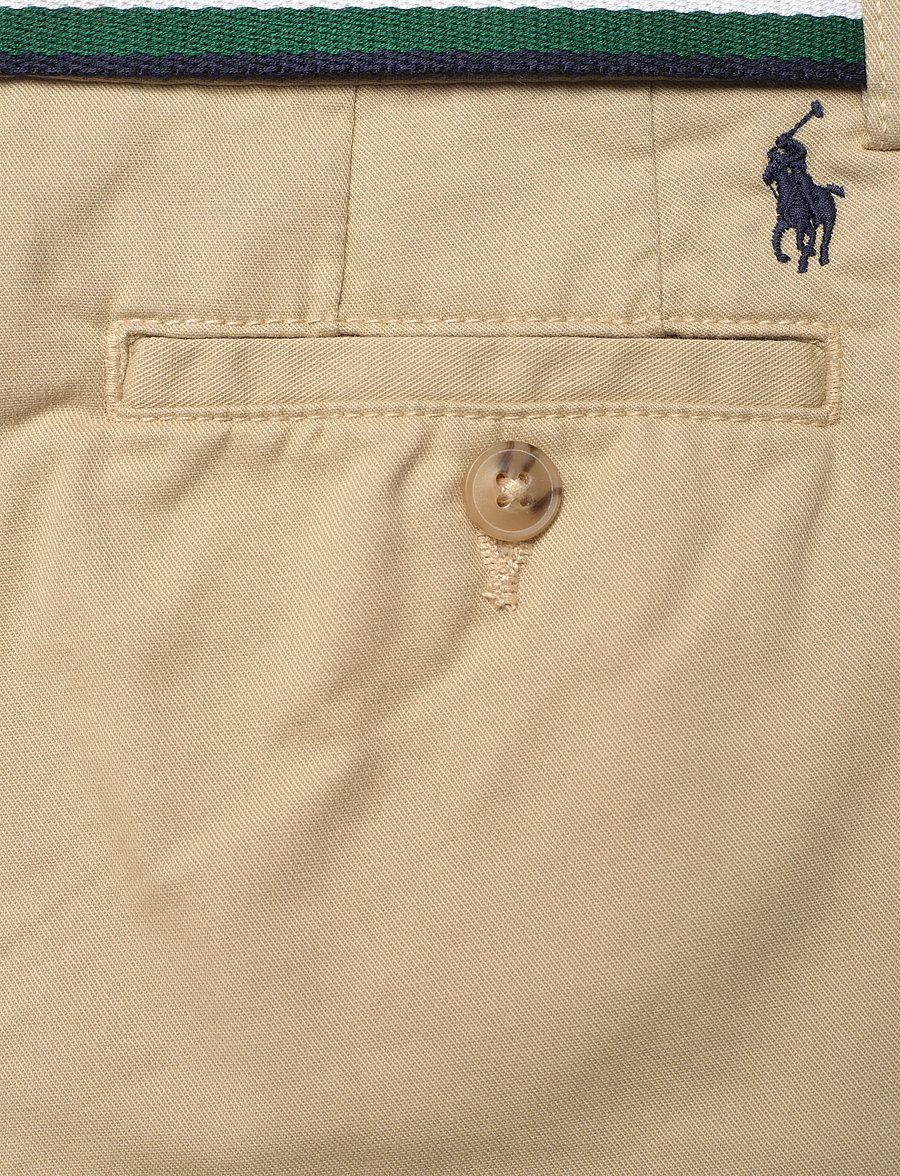 Ralph Lauren Kids - Slim Fit Flex Abrasion Twill Pant - classic khaki - 4