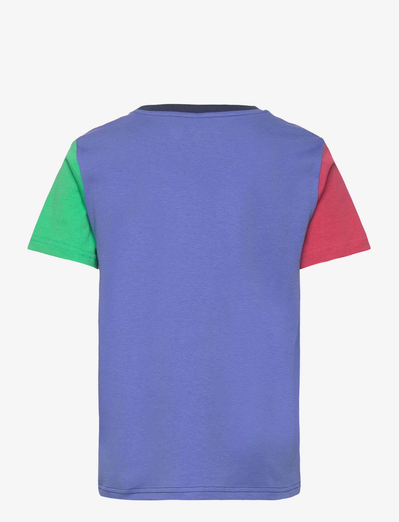 Ralph Lauren Kids - Color-Blocked Cotton Pocket Tee - rustic navy multi - 1