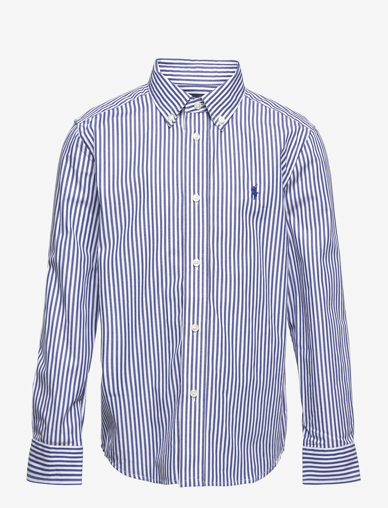 Ralph Lauren Kids Striped Cotton Poplin Shirt (RAF322862260