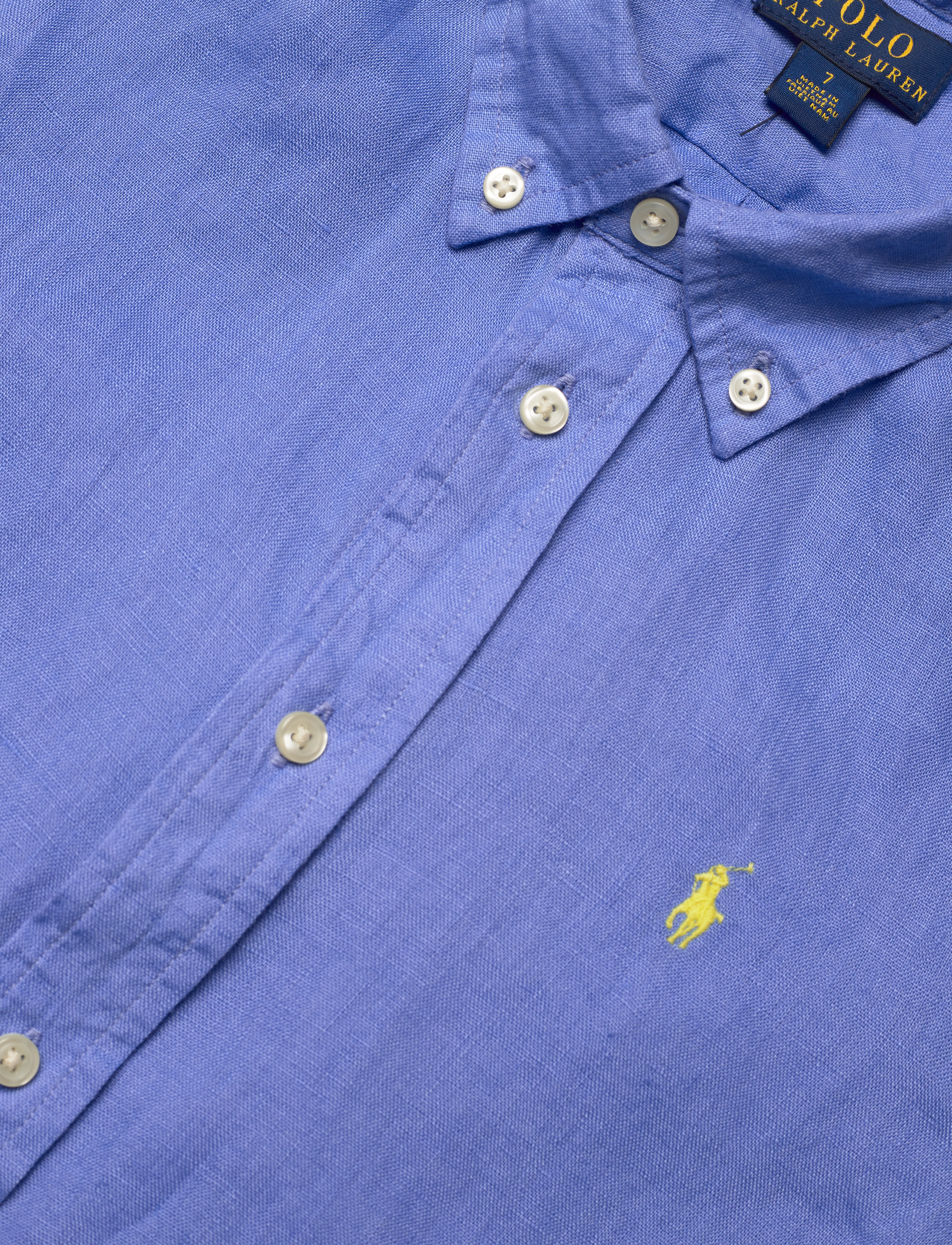 Ralph Lauren Kids - Linen Shirt - harbor island blu - 3