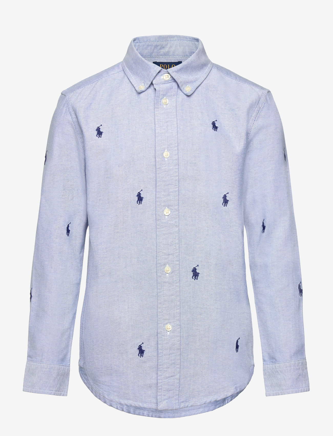 Ralph Lauren Kids - CLASSIC OXFORD-CLBDPPC-SI-SPS - langerma skyrtur - bsr blue with aoe - 1