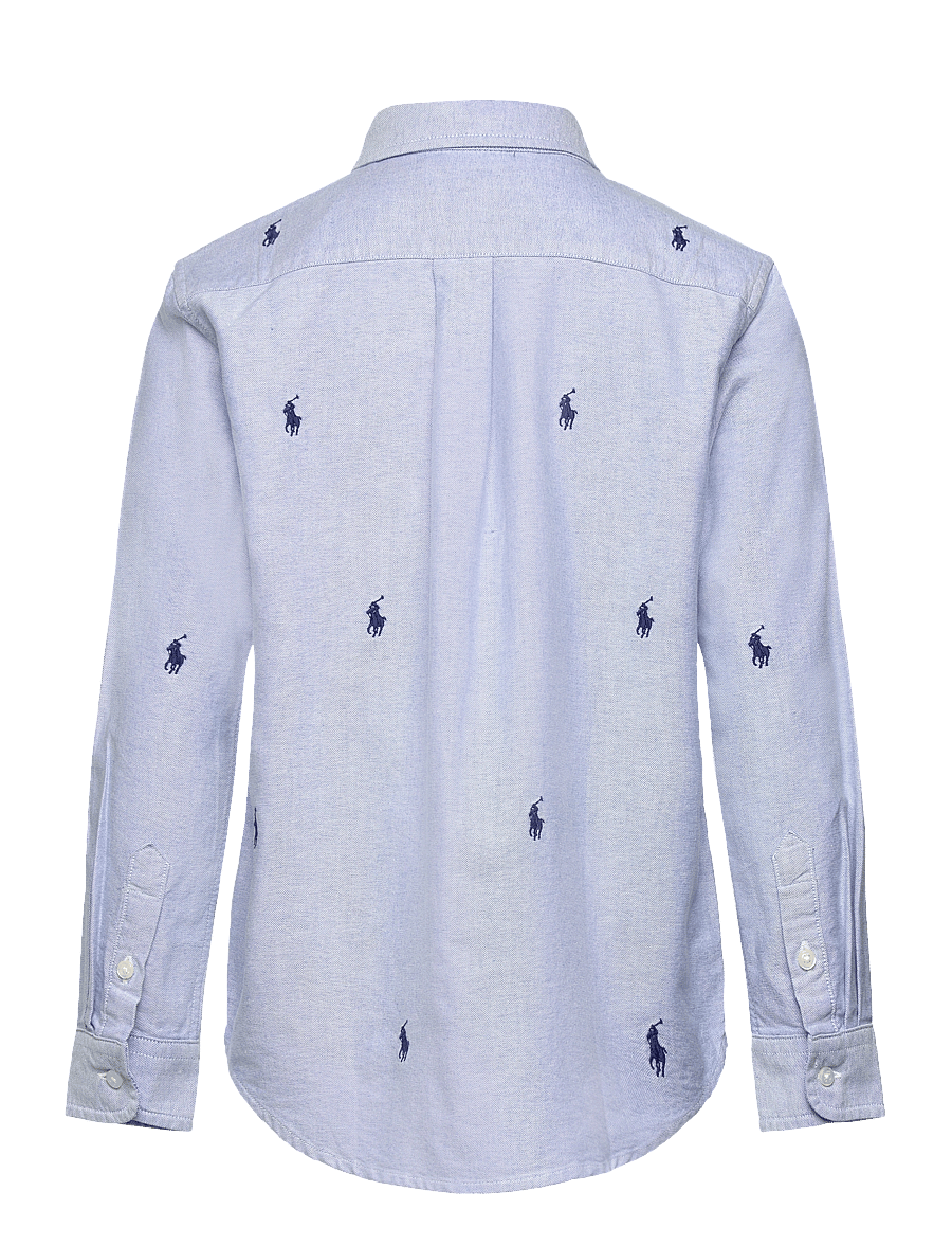 Ralph Lauren Kids - CLASSIC OXFORD-CLBDPPC-SI-SPS - langärmlige hemden - bsr blue with aoe - 2