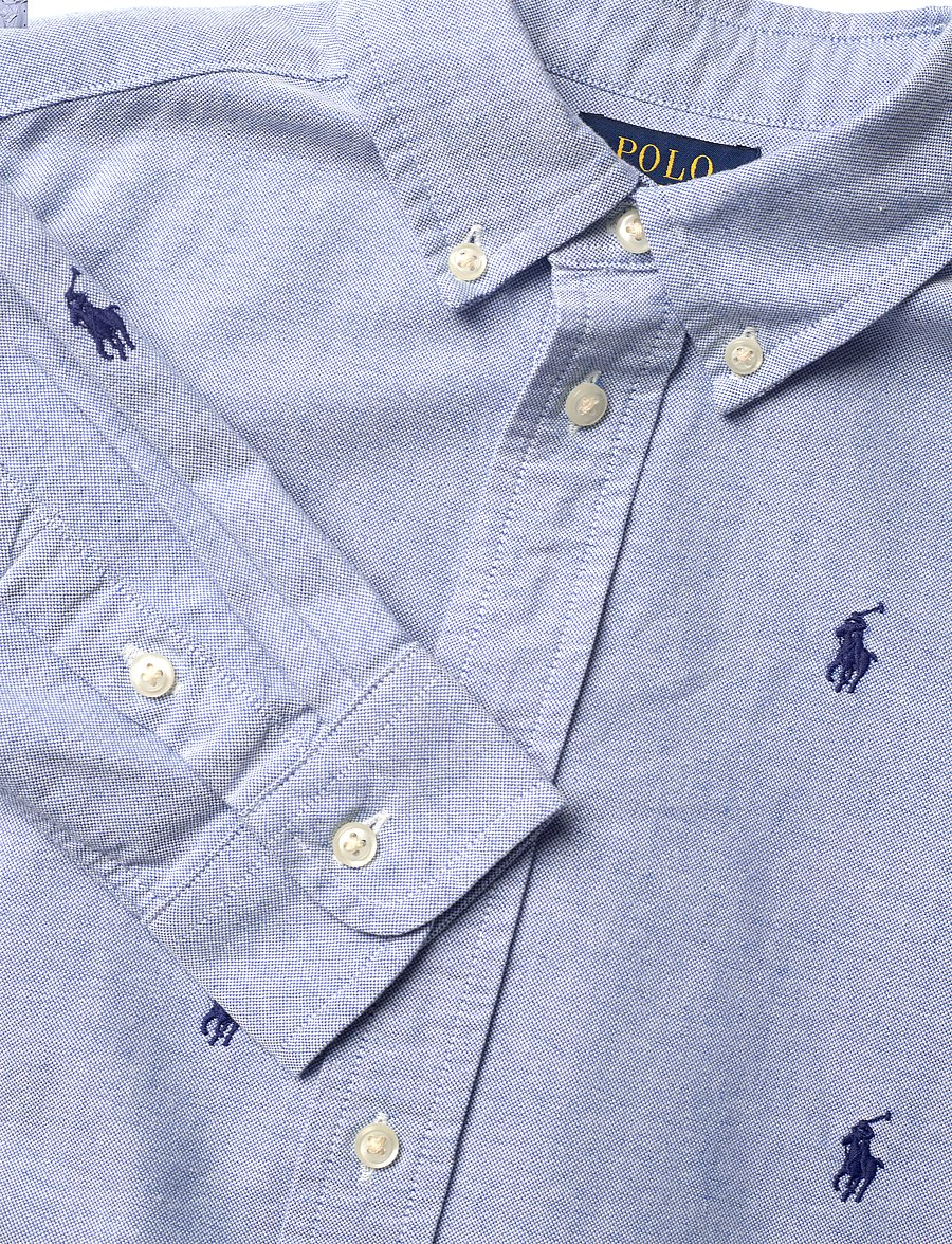 Ralph Lauren Kids - CLASSIC OXFORD-CLBDPPC-SI-SPS - langärmlige hemden - bsr blue with aoe - 5
