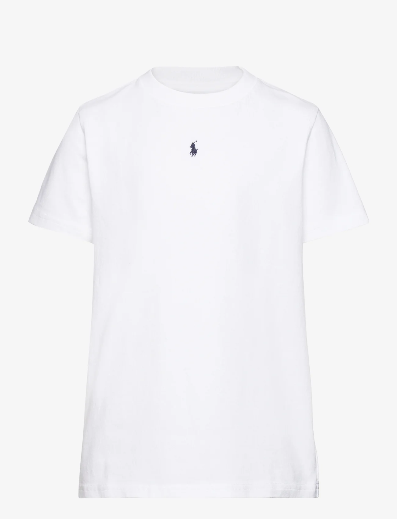 Ralph Lauren Kids - HEAVY WEIGHT JERSEY-SS CN M1-KN-TSH - marškinėliai trumpomis rankovėmis - white - 0