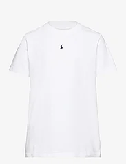 Ralph Lauren Kids - HEAVY WEIGHT JERSEY-SS CN M1-KN-TSH - marškinėliai trumpomis rankovėmis - white - 0