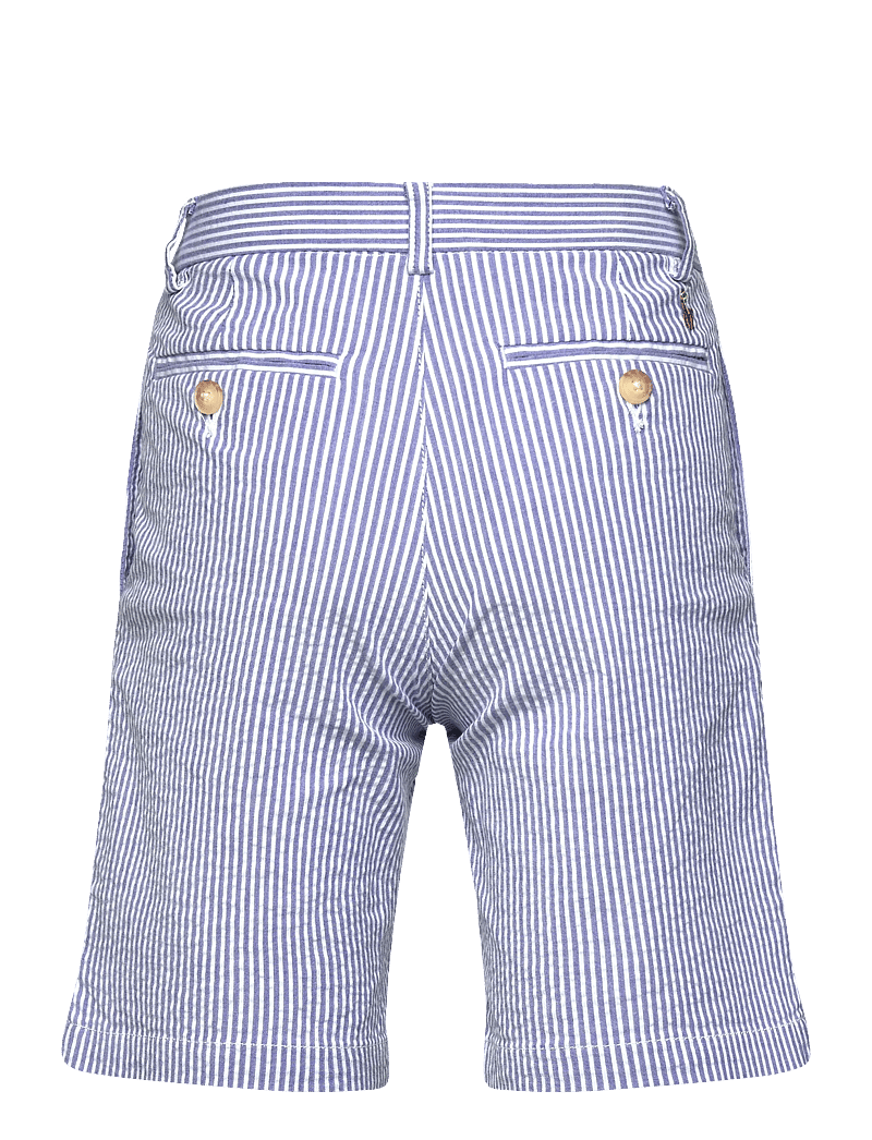 Ralph Lauren Kids - Stretch Cotton Seersucker Short - chino shorts - blue seersucker - 1