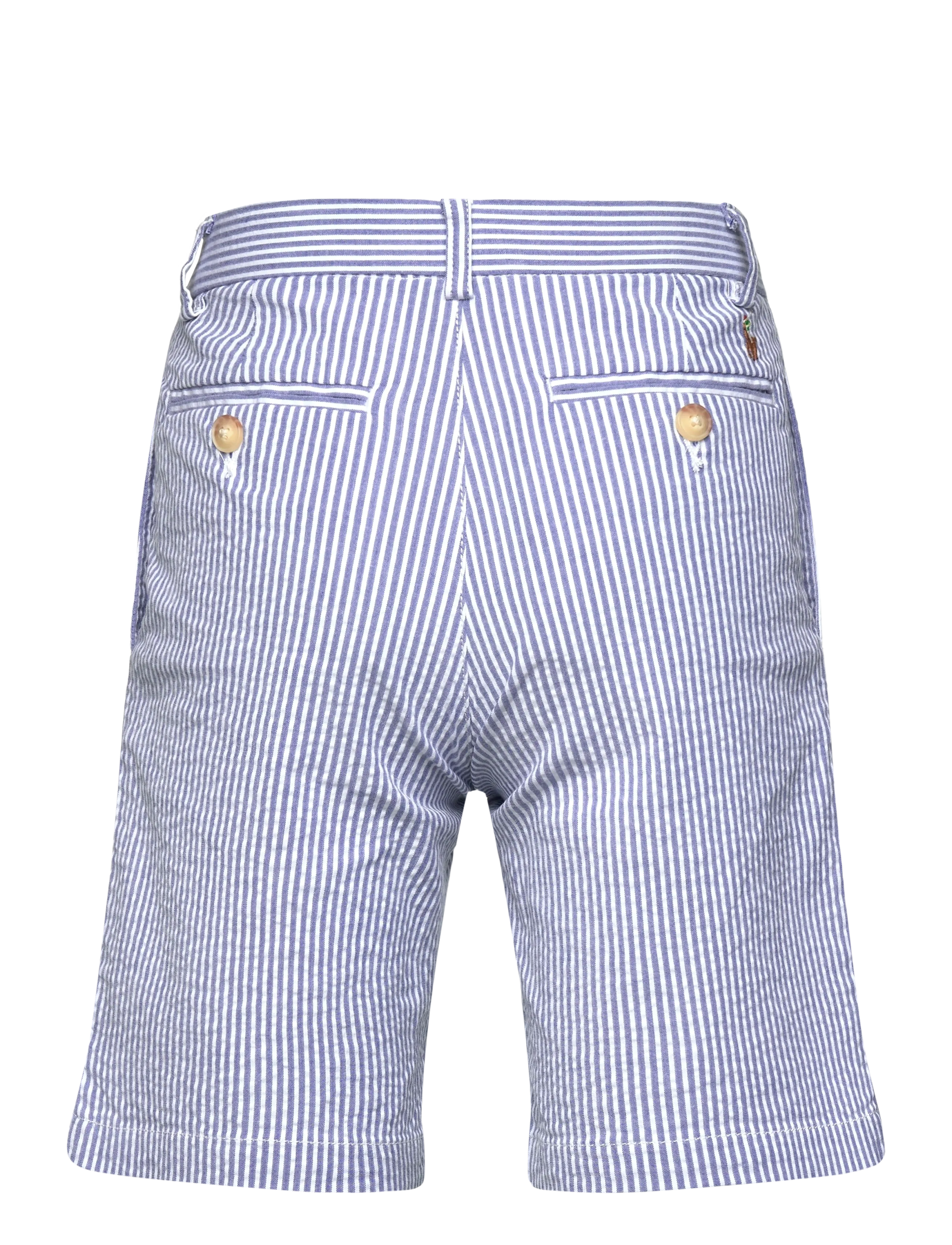 Ralph Lauren Kids - Stretch Cotton Seersucker Short - chino-stuttbuxur - blue seersucker - 2