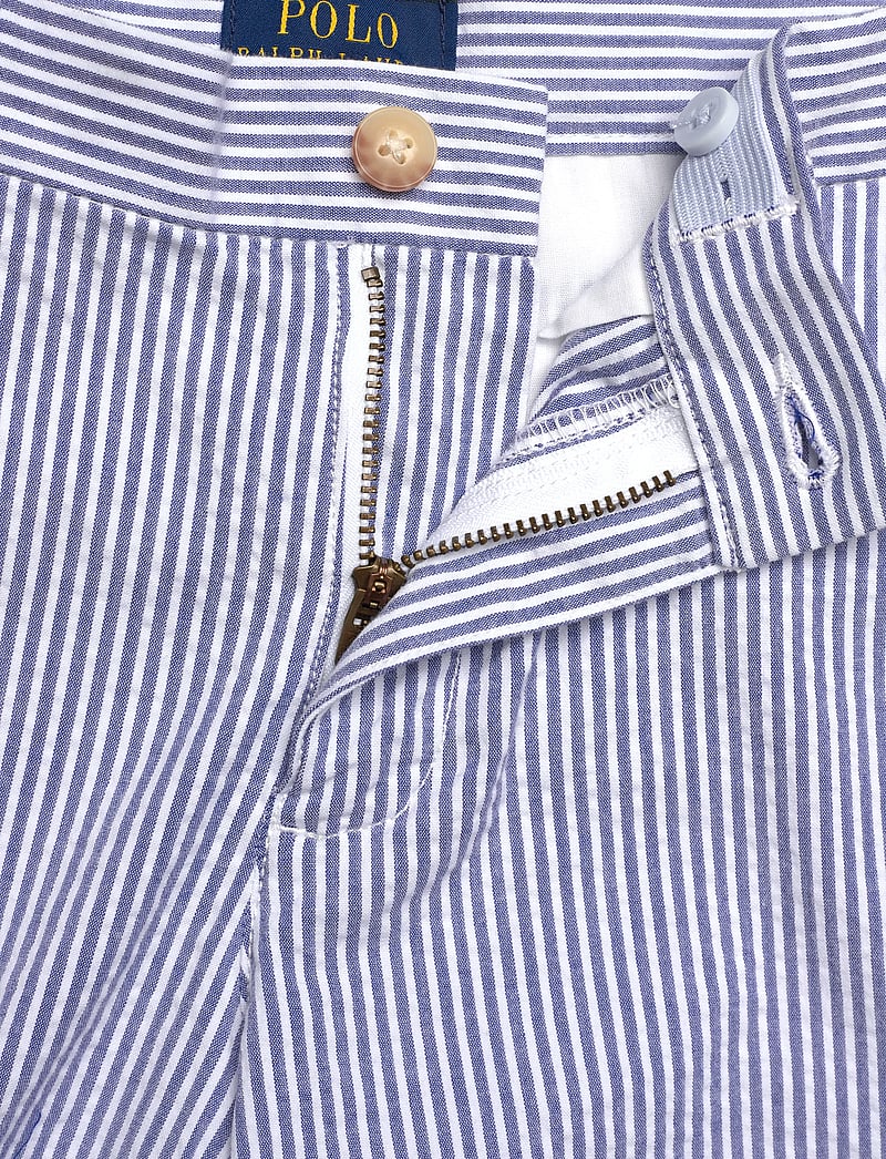 Ralph Lauren Kids - Stretch Cotton Seersucker Short - chino shorts - blue seersucker - 3