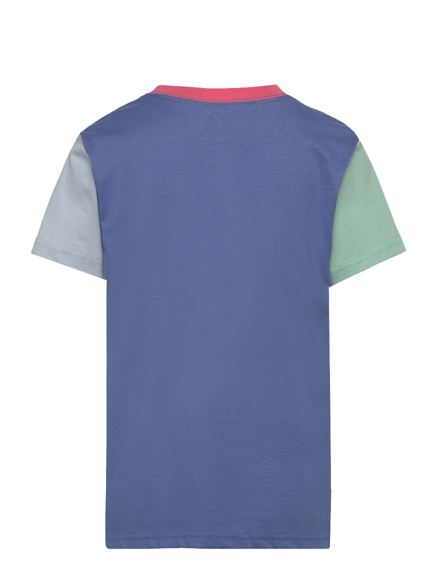 Ralph Lauren Kids - Polo Bear Color-Blocked Cotton Tee - sp24 clb55 bear f - 1
