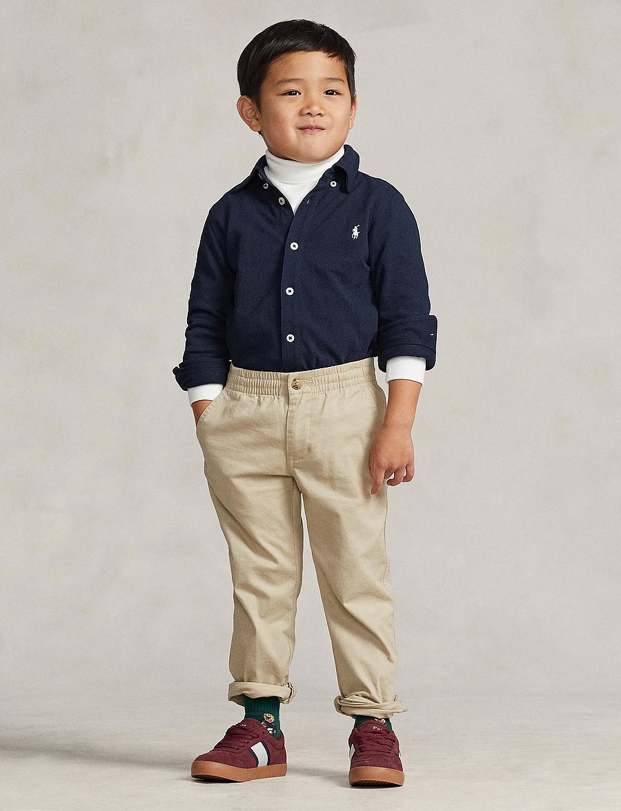 Ralph Lauren Kids - Featherweight Cotton Mesh Shirt - chemises à manches longues - aviator navy - 3