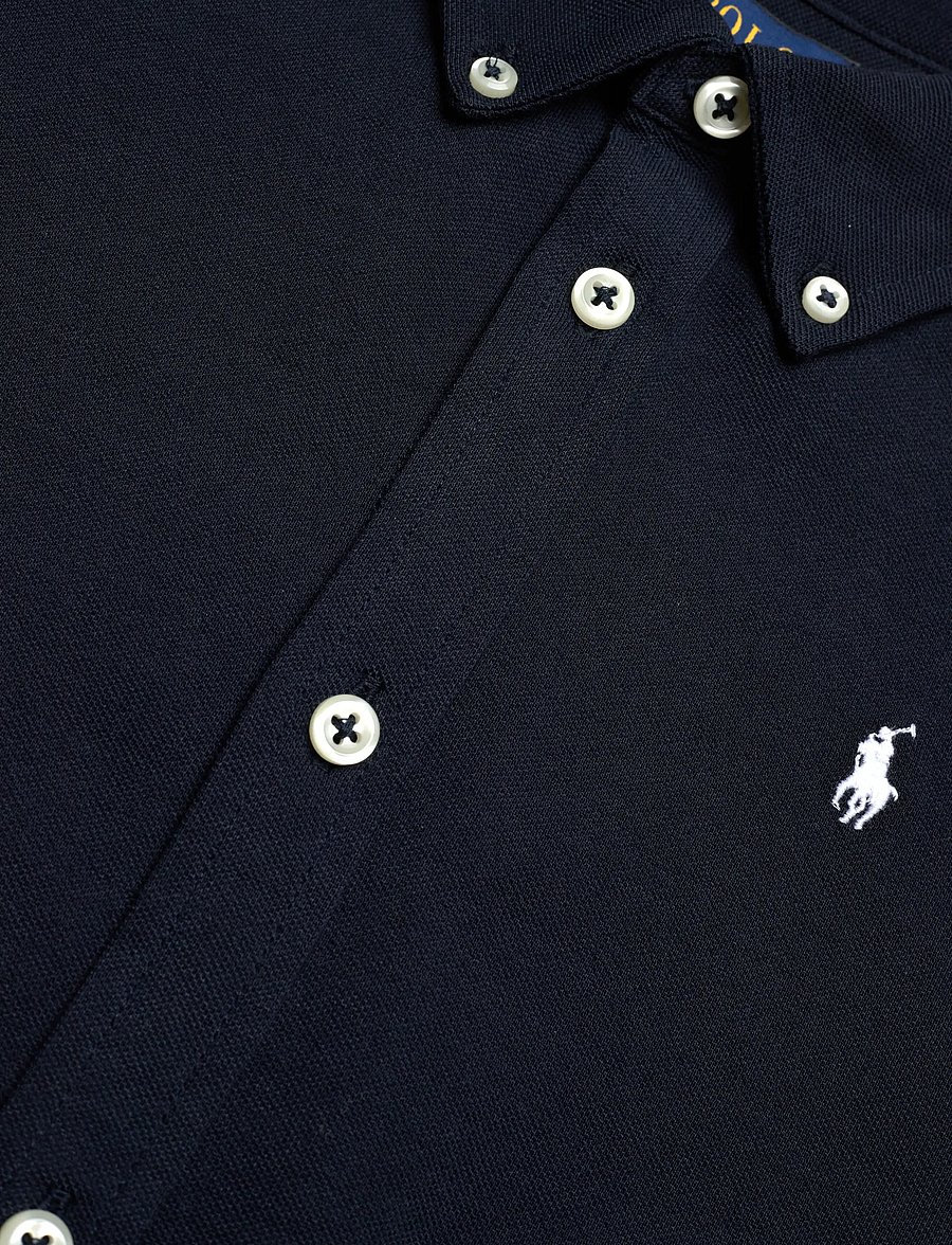Ralph Lauren Kids - Featherweight Cotton Mesh Shirt - chemises à manches longues - aviator navy - 5