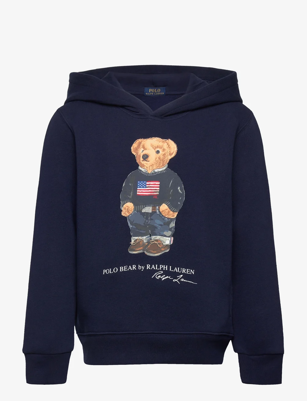 Ralph Lauren Kids Polo Bear Fleece Hoodie Hoodies Boozt