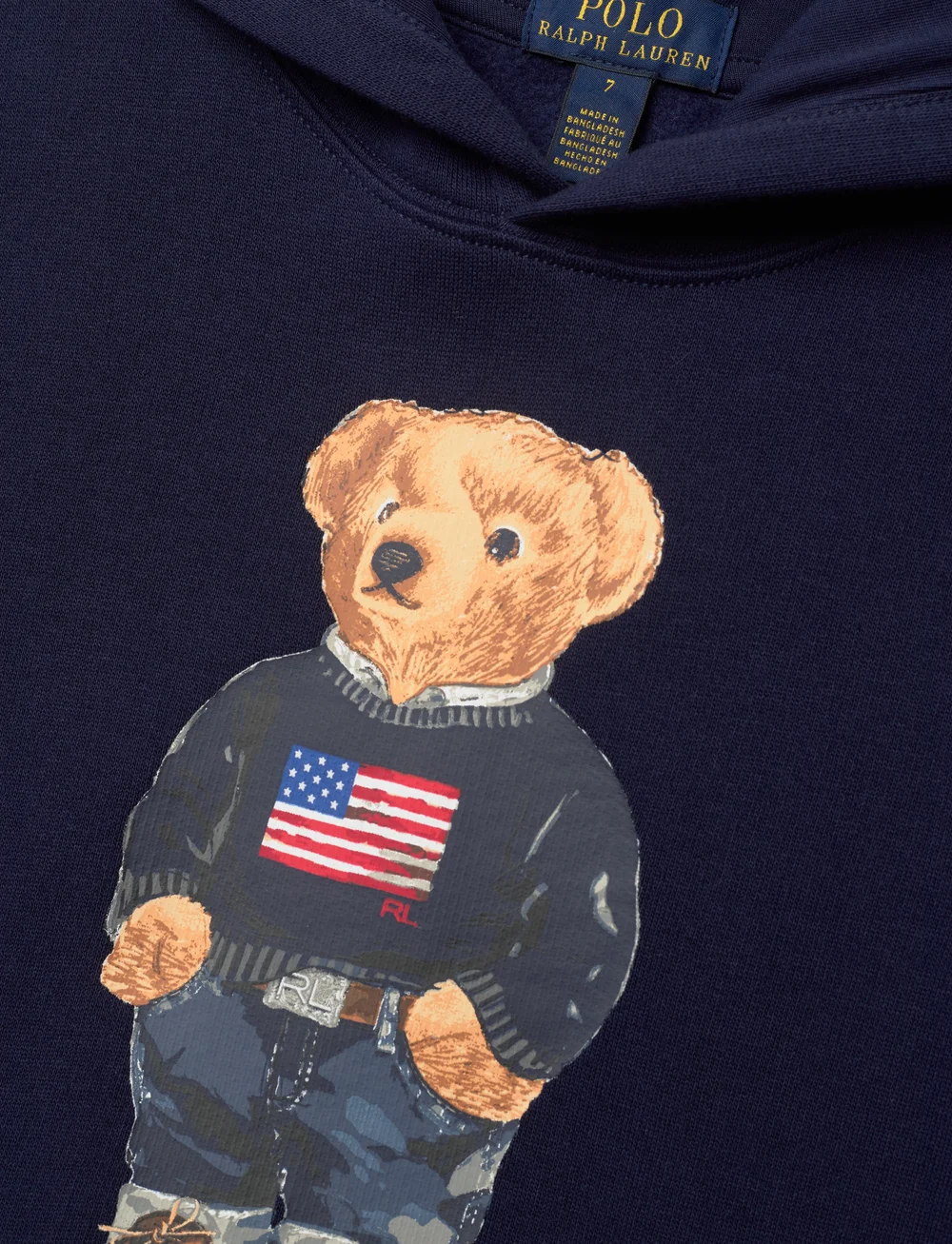 Teddy bear polo hoodie sale