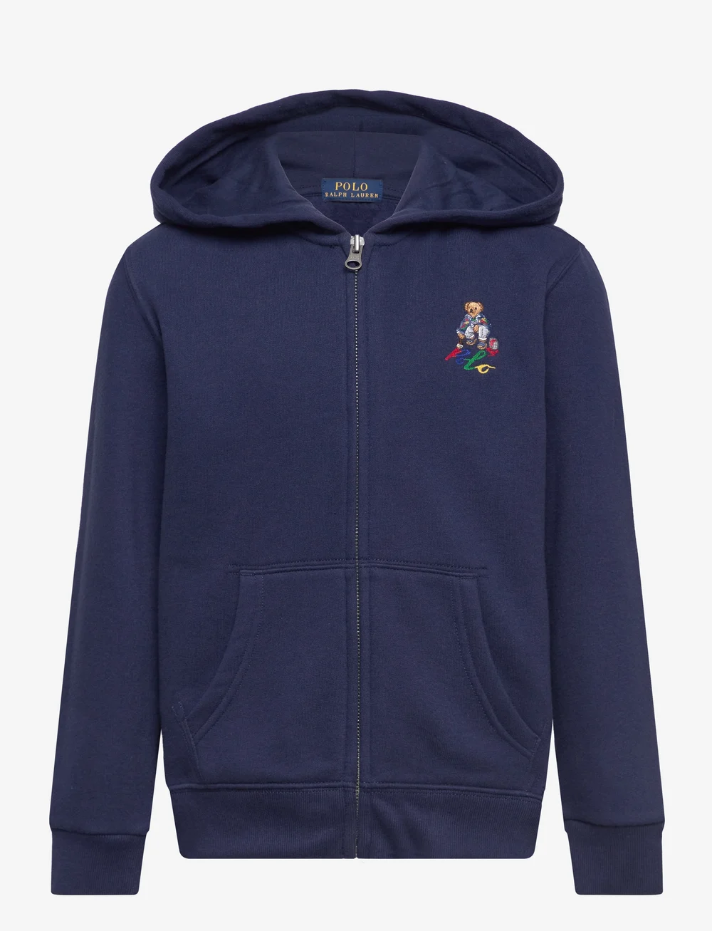 Polo bear top zip up hoodie