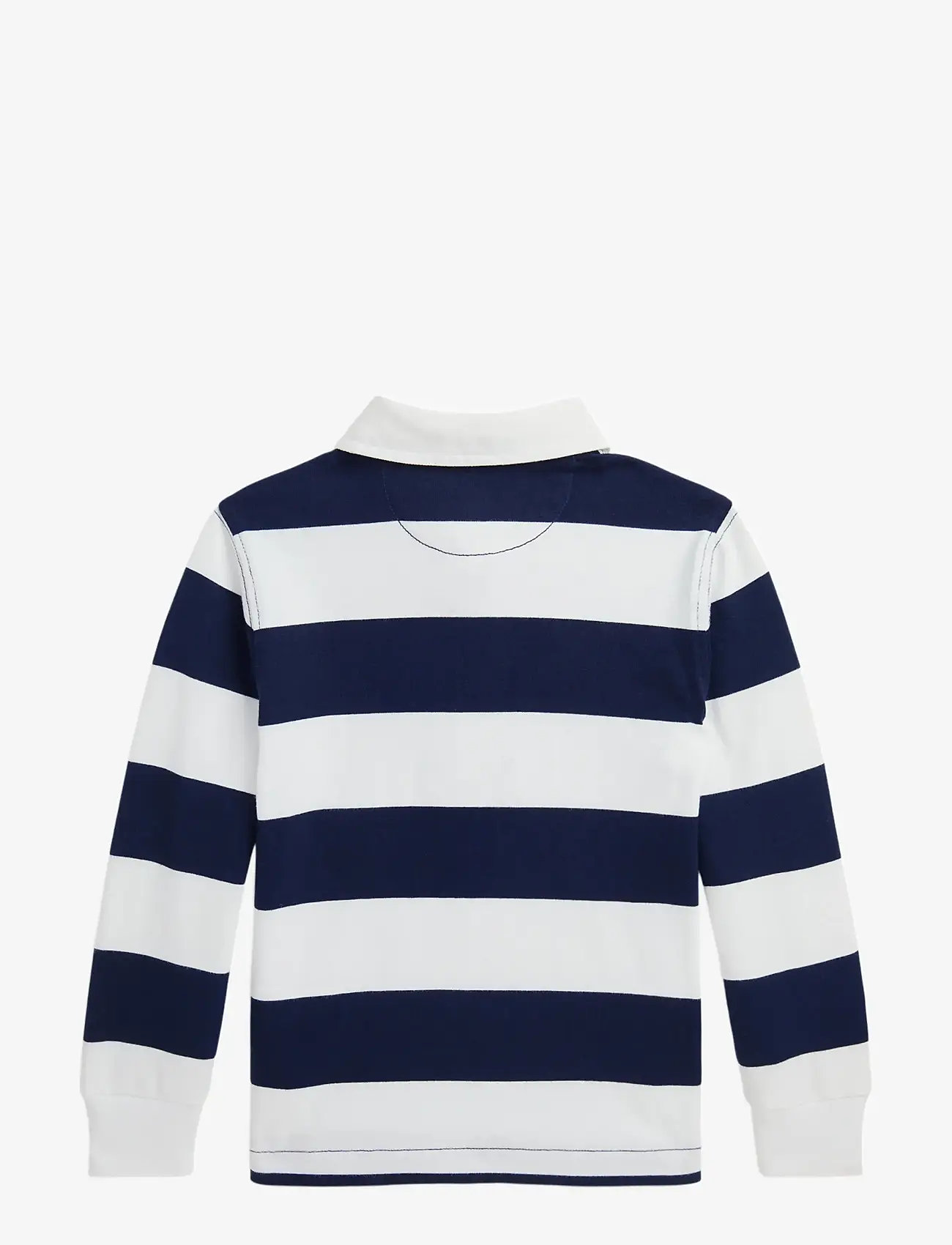 Ralph Lauren Kids - The Iconic Rugby Shirt - langærmede poloer - white/cruise navy - 2