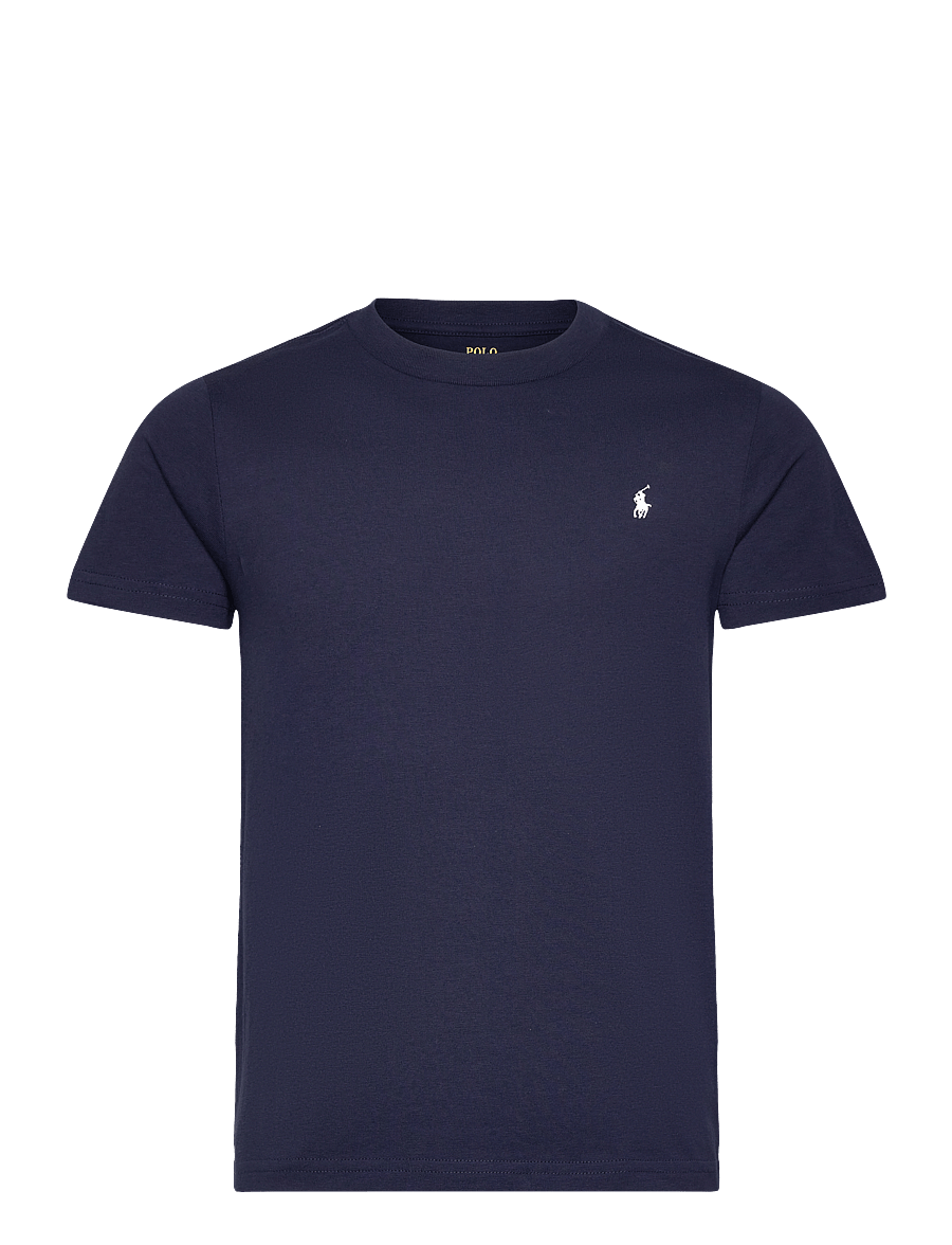 Ralph Lauren Kids - Logo Cotton Jersey Tee - newport navy - 0