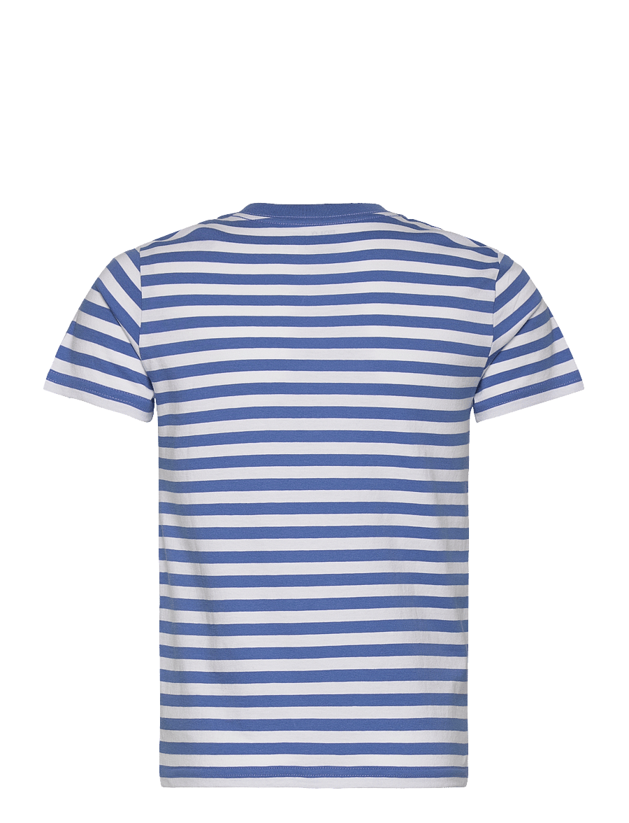 Ralph Lauren Kids - Striped Polo Bear Cotton Jersey Tee - sp24 paris bear n - 1
