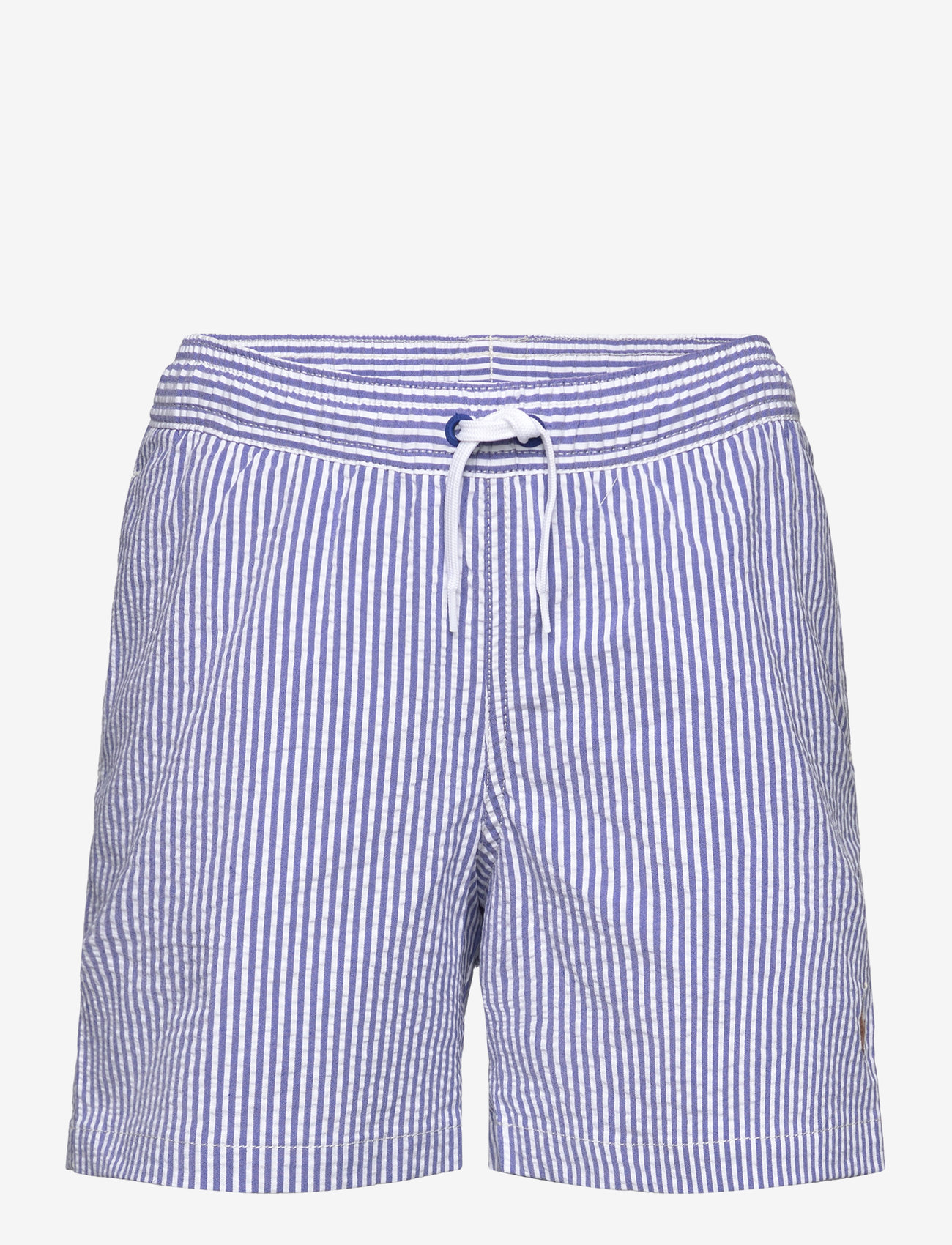 Ralph Lauren Kids - Traveler Stretch Seersucker Swim Trunk - badebukser - cruise royal - 0