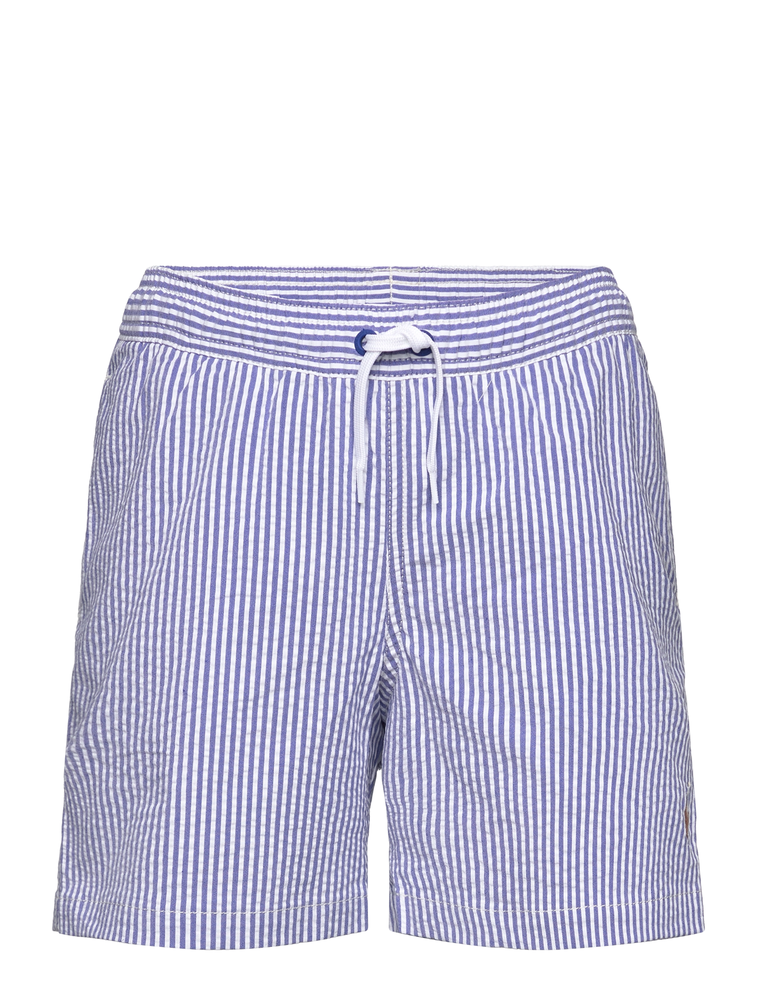 Ralph Lauren Kids Traveler Stretch Seersucker Swim Trunk - 4 for 3 - CRUISE ROYAL / blue