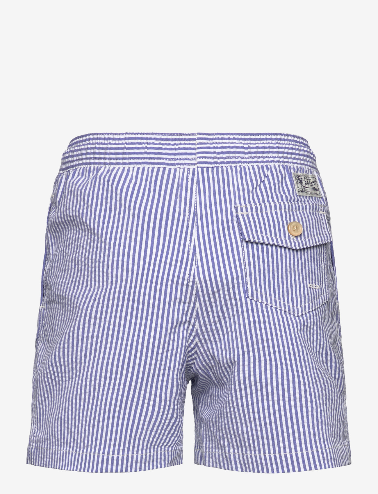 Ralph Lauren Kids - Traveler Stretch Seersucker Swim Trunk - badebukser - cruise royal - 1
