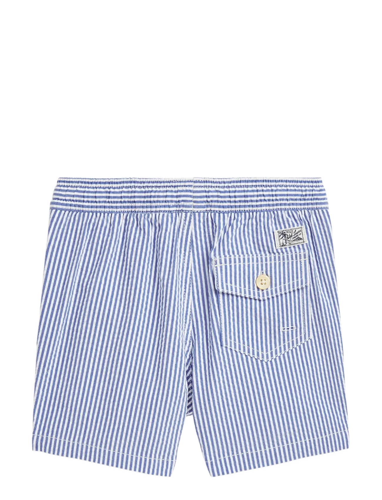 Ralph Lauren Kids - Traveler Stretch Seersucker Swim Trunk - cruise royal - 1