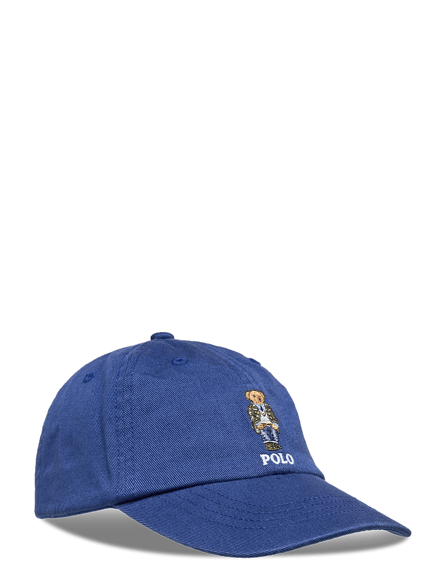 Ralph Lauren Kids - Polo Bear Cotton Twill Ball Cap - beach royal - 0