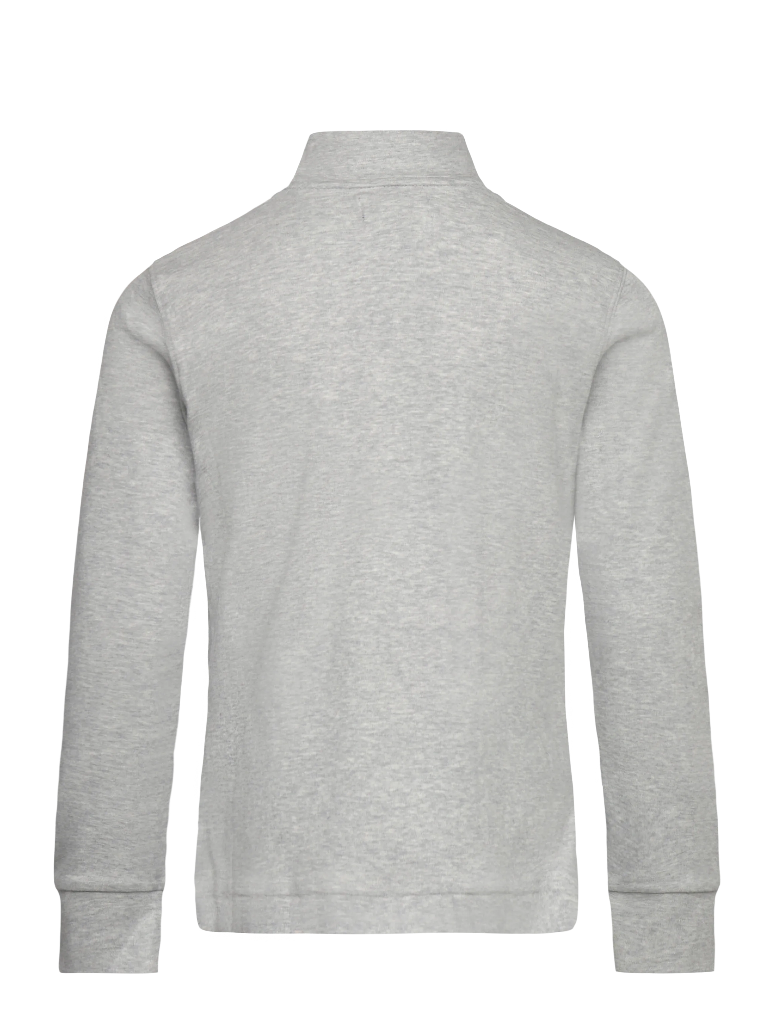 Ralph Lauren Kids - Cotton Interlock Quarter-Zip Pullover - andover heather - 2