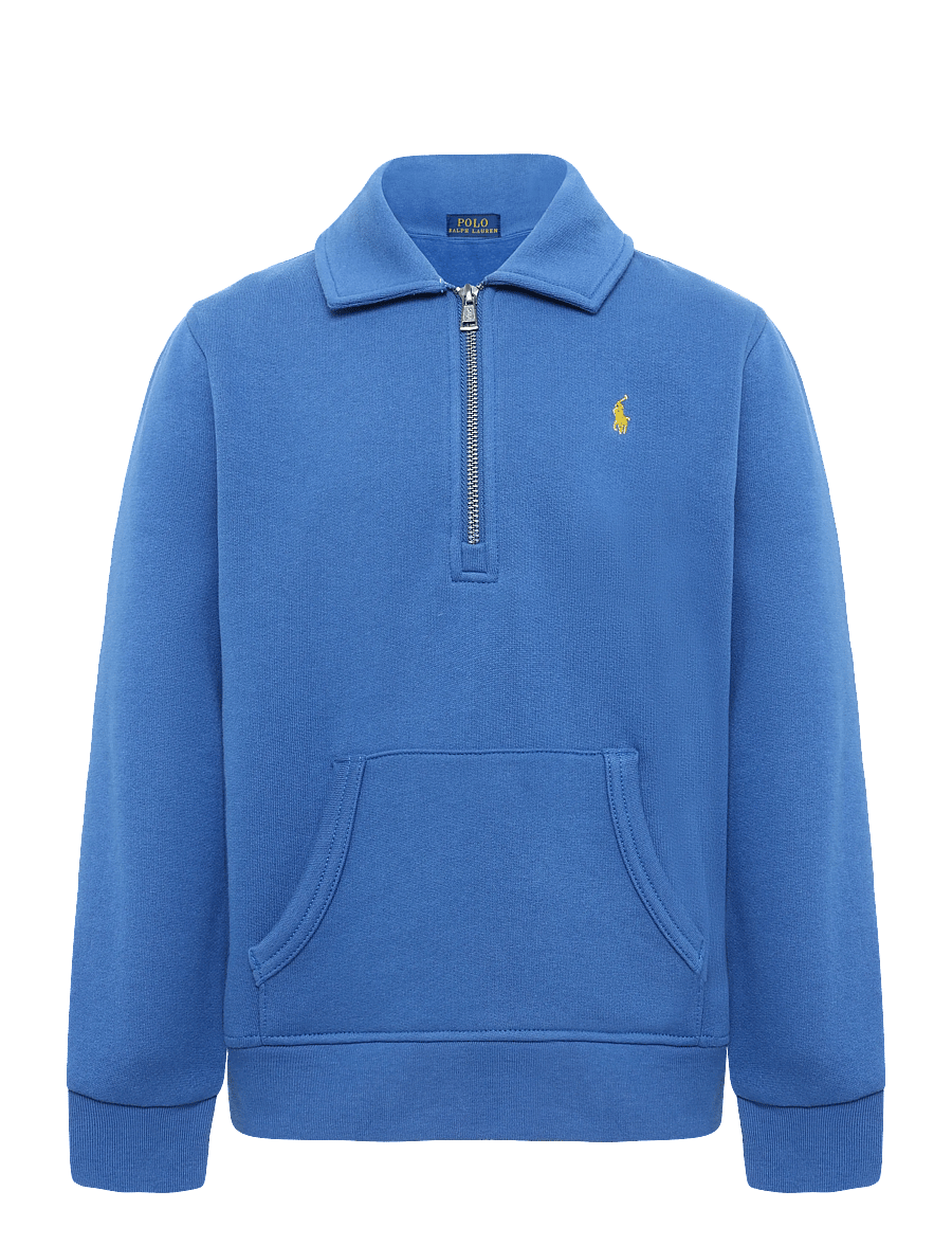 Ralph Lauren Kids - SEASONAL FLEECE-LSHZM7-KN-SWS - sweatshirts - dusty azure/c1268 - 0