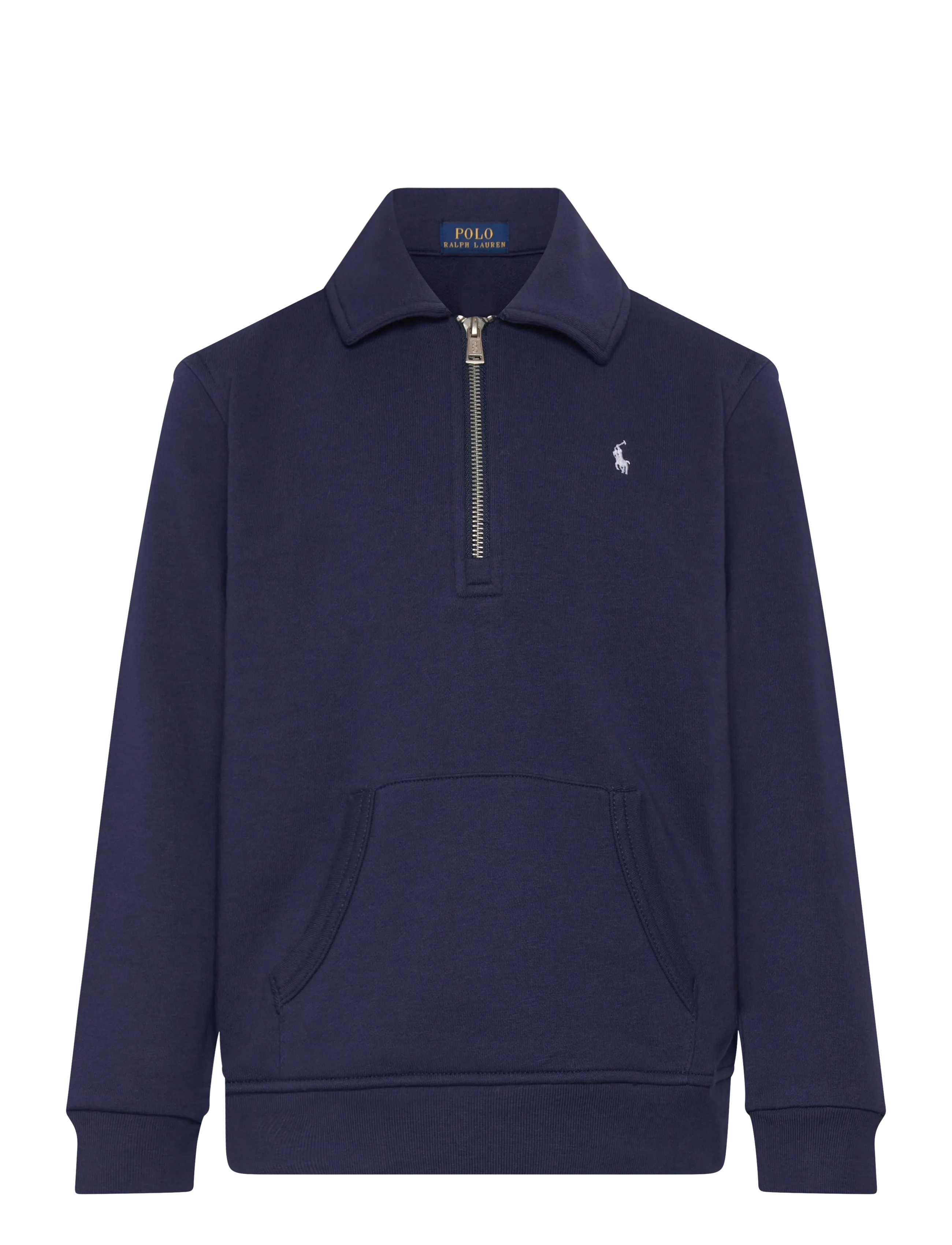 Ralph Lauren Kids French Terry Collared Sweatshirt - Nyheder - NEWPORT NAVY/C173 / navy