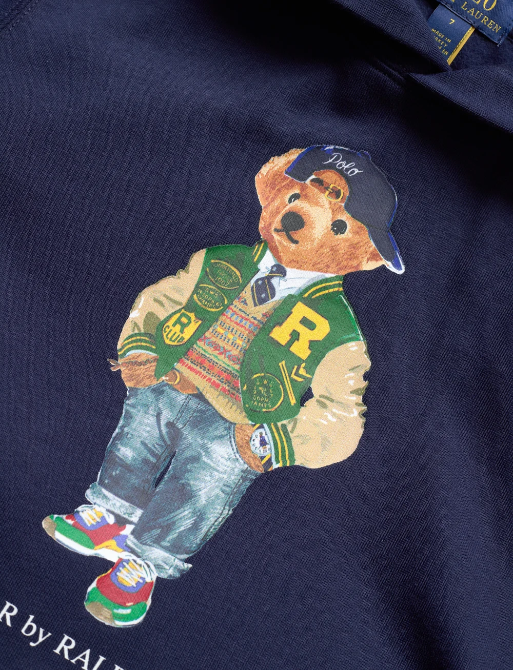 Bear fleece hoodie sale
