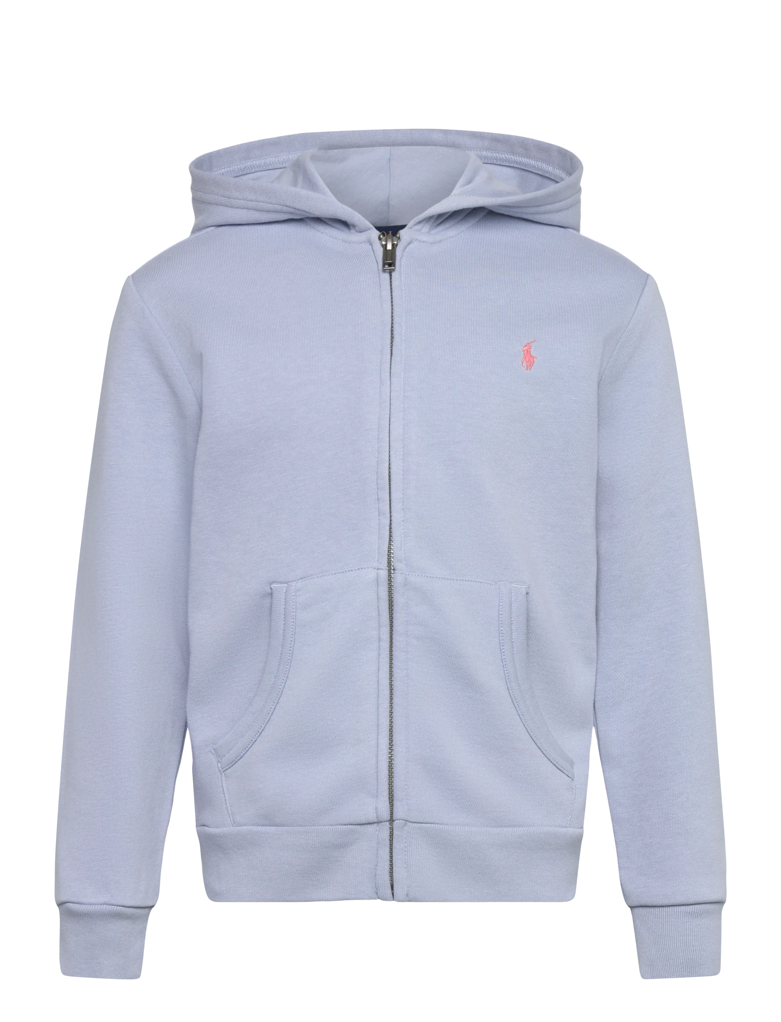 Ralph Lauren Kids French Terry Full-Zip Hoodie - Hoodies - ESTATE BLUE / purple