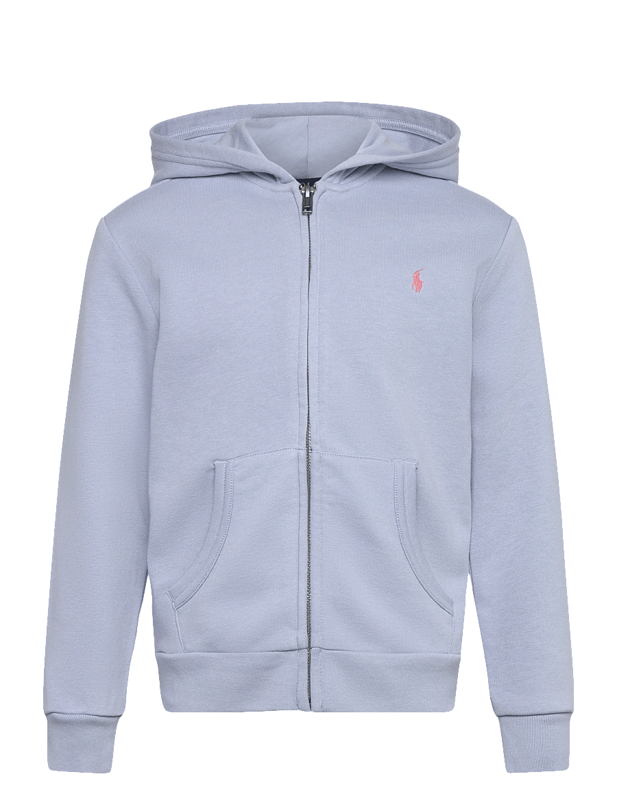 Ralph Lauren Kids - French Terry Full-Zip Hoodie - kapuzenpullover - estate blue - 0