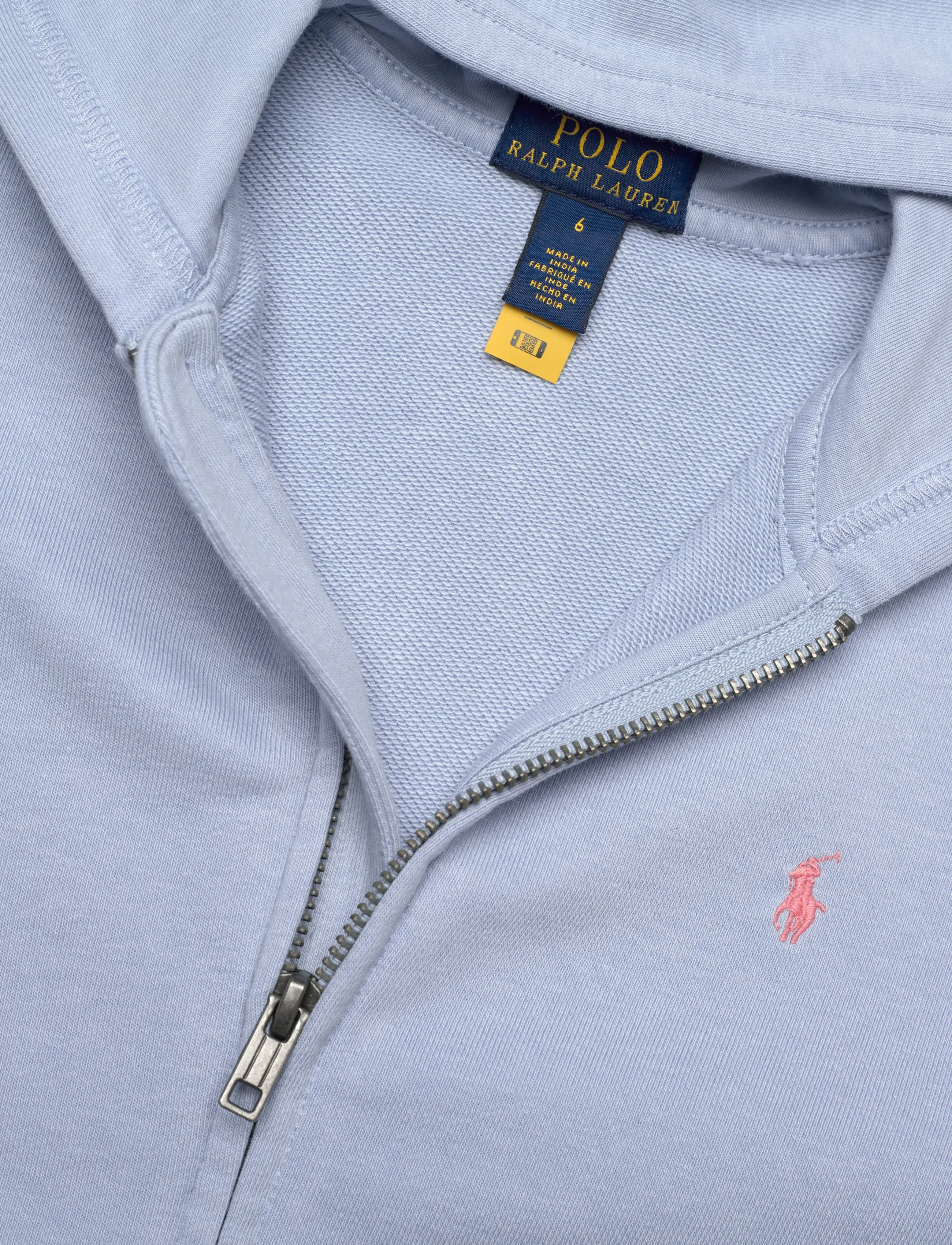 Ralph Lauren Kids - French Terry Full-Zip Hoodie - hættetrøjer - estate blue - 2
