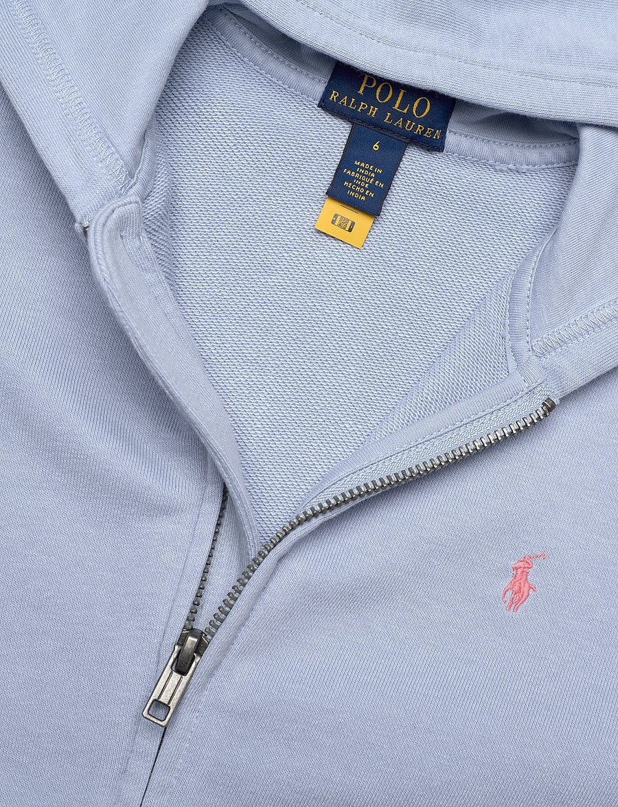 Ralph Lauren Kids - French Terry Full-Zip Hoodie - kapuzenpullover - estate blue - 2