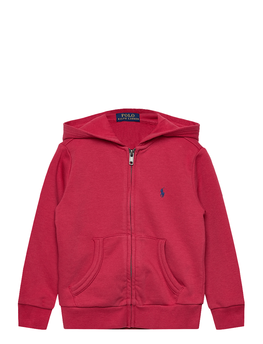 Ralph Lauren Kids - French Terry Full-Zip Hoodie - pulls à capuche - nantucket red - 0
