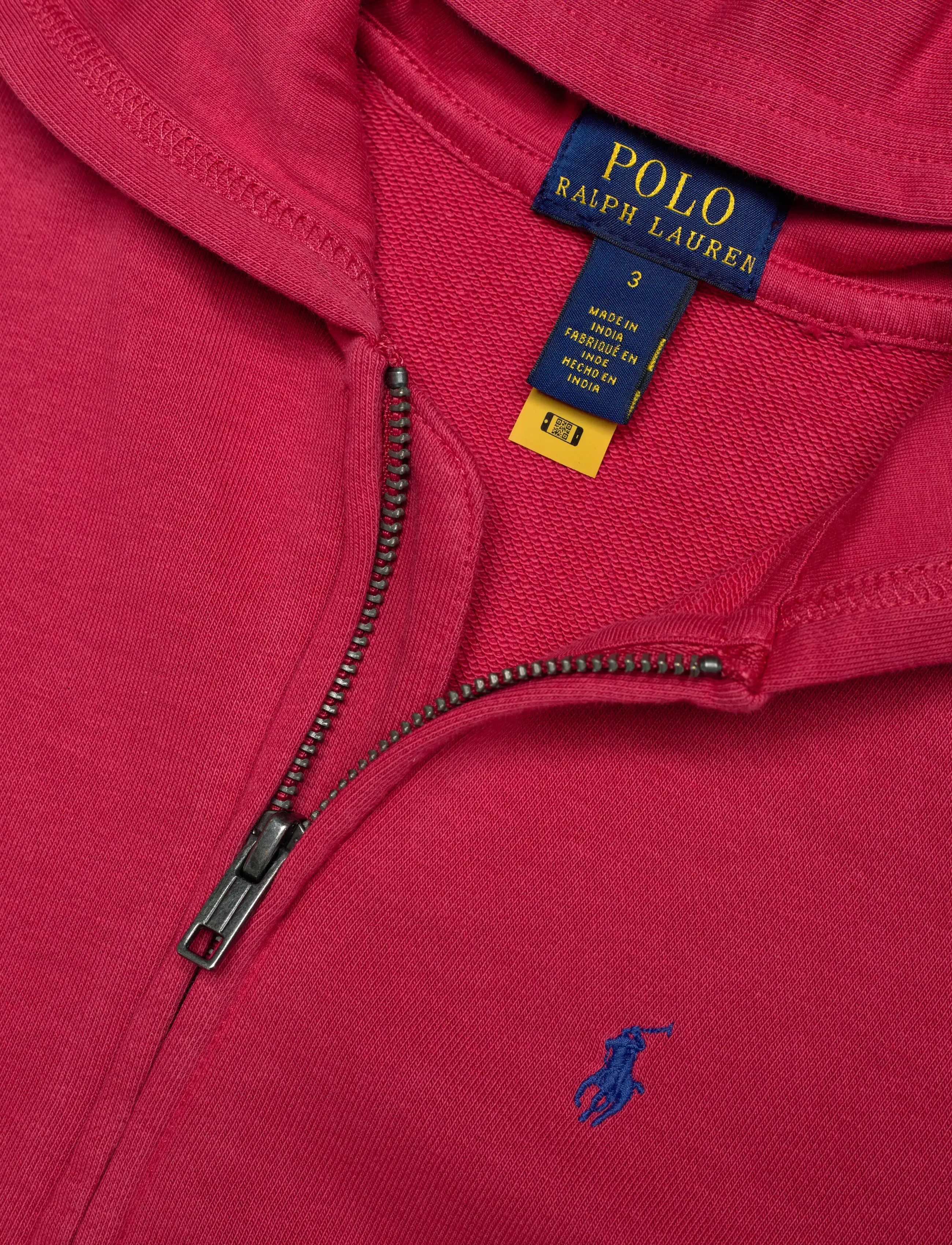 Ralph Lauren Kids - French Terry Full-Zip Hoodie - pulls à capuche - nantucket red - 2