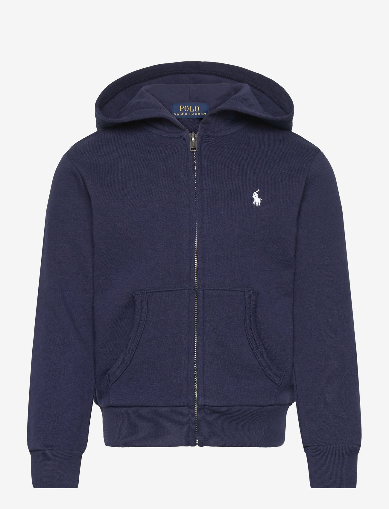 Ralph Lauren Kids - French Terry Full-Zip Hoodie - newport navy/c173 - 0